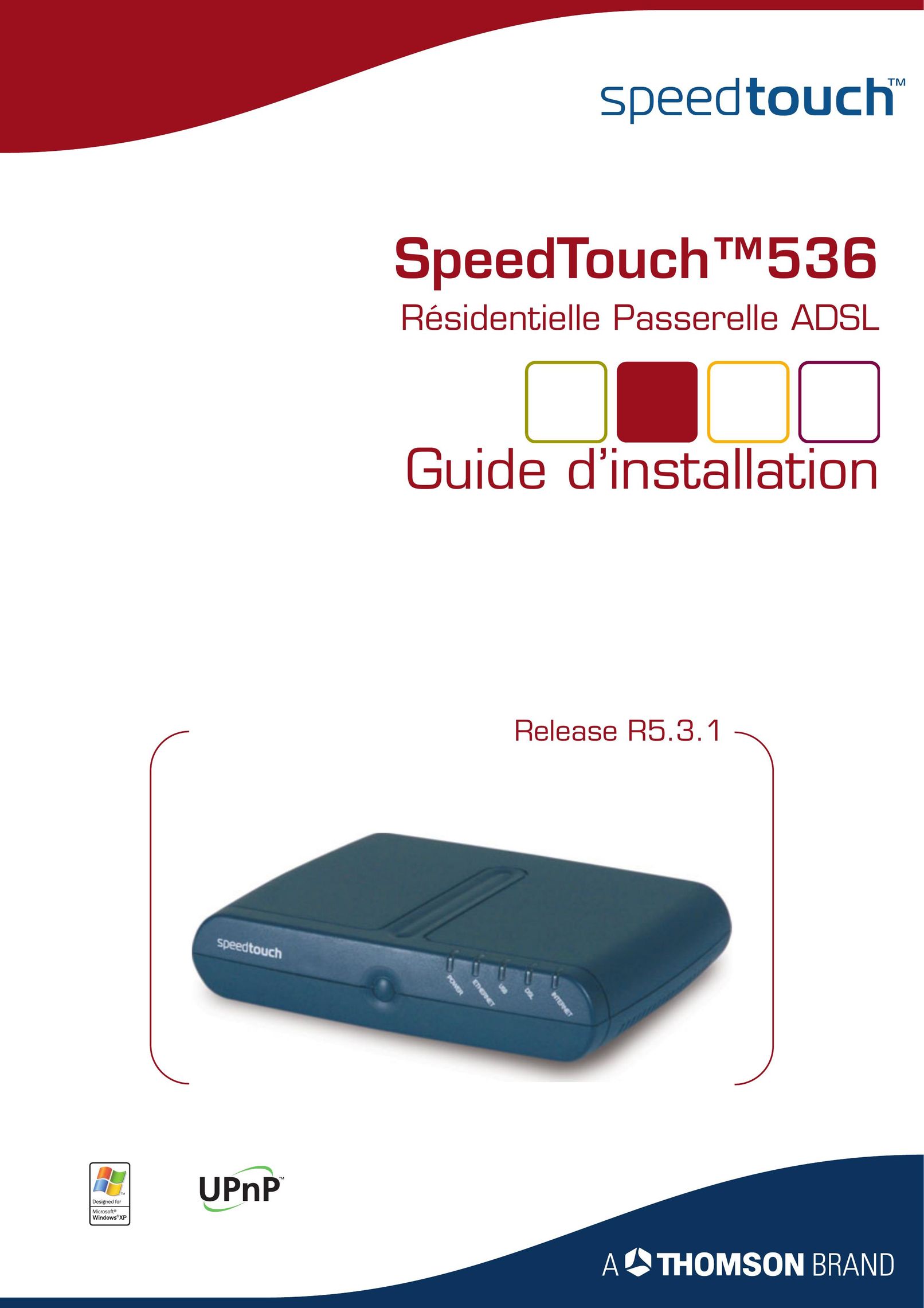 Technicolor - Thomson 536 Modem User Manual