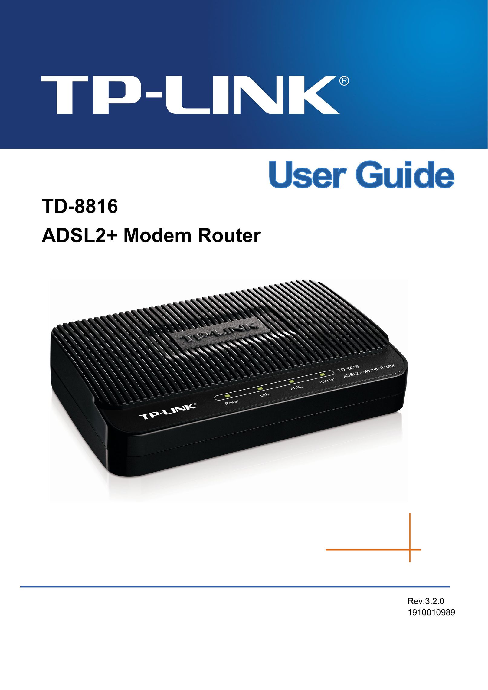 TP-Link TD-8816 Modem User Manual