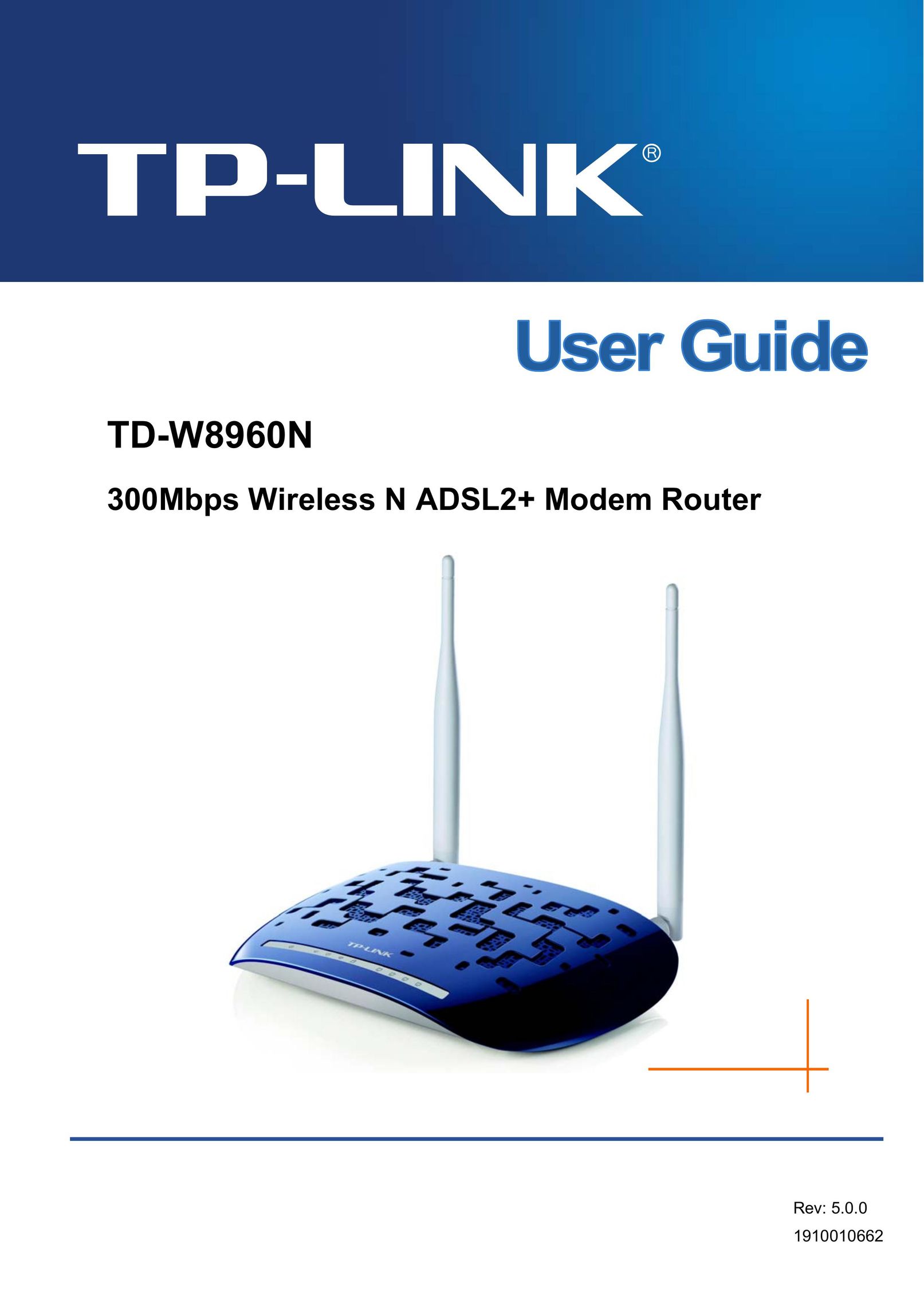 TP-Link TD-W8960N Modem User Manual