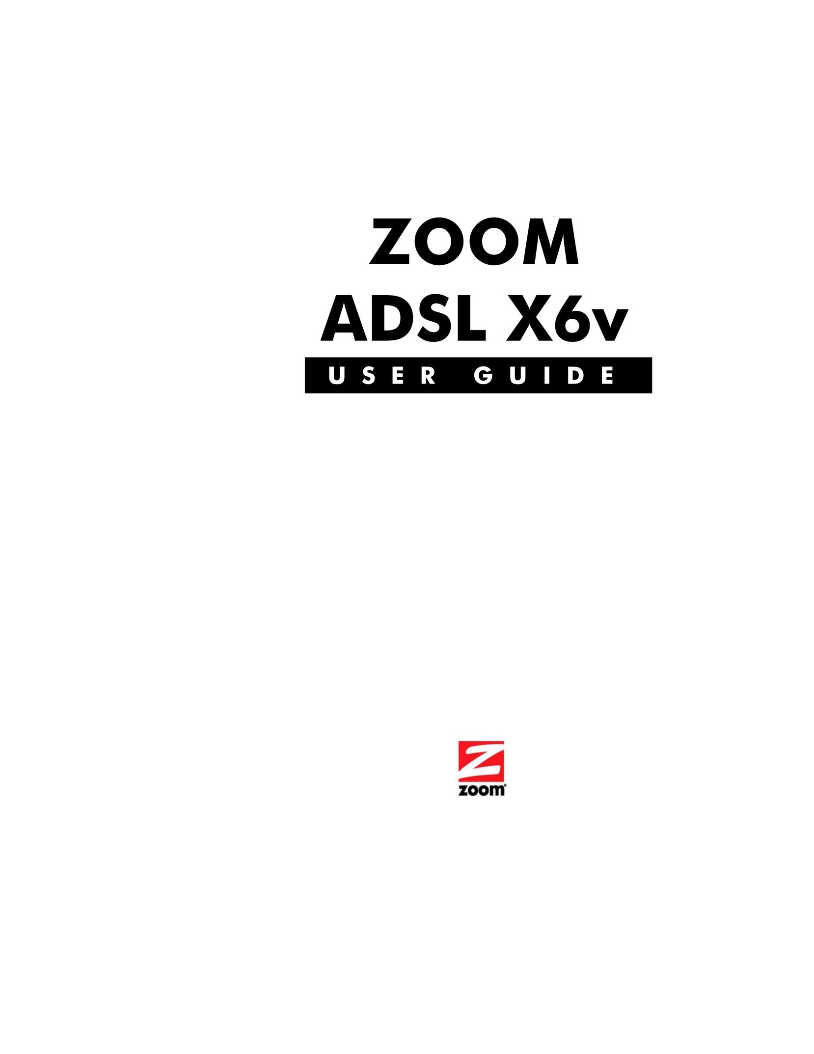 Zoom 5695 Modem User Manual