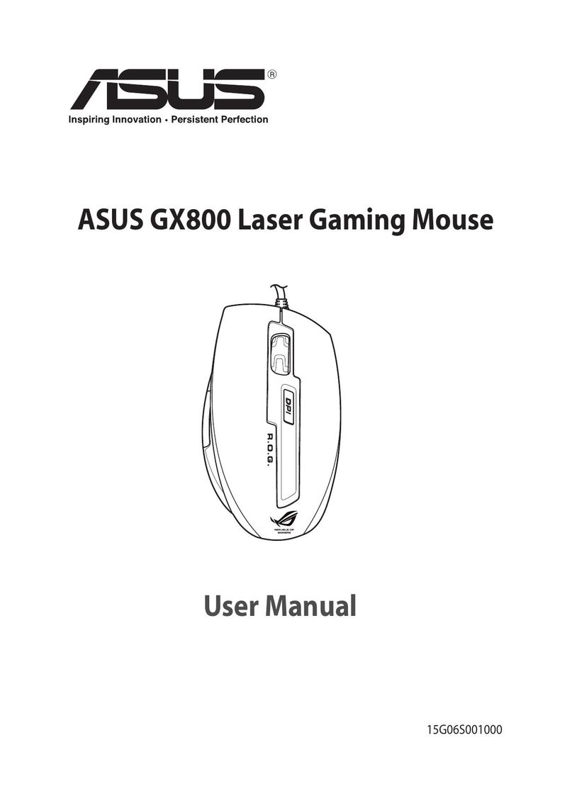 Asus GX800 Mouse User Manual