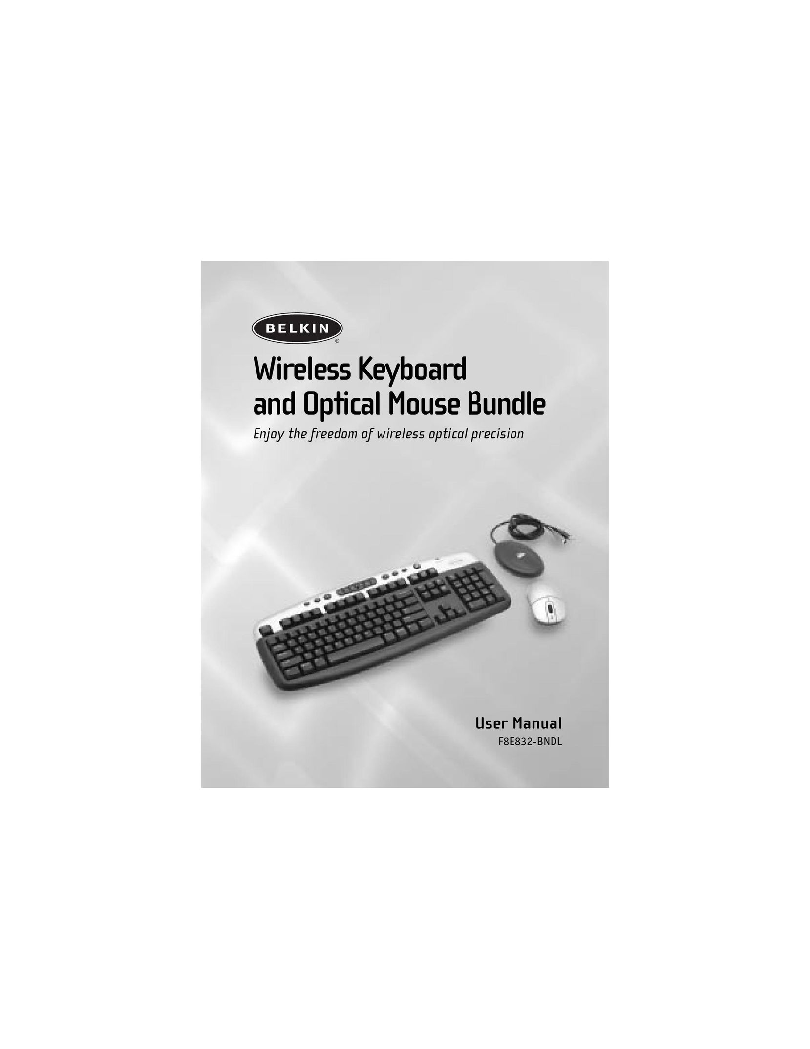 Belkin F8E832-BNDL Mouse User Manual