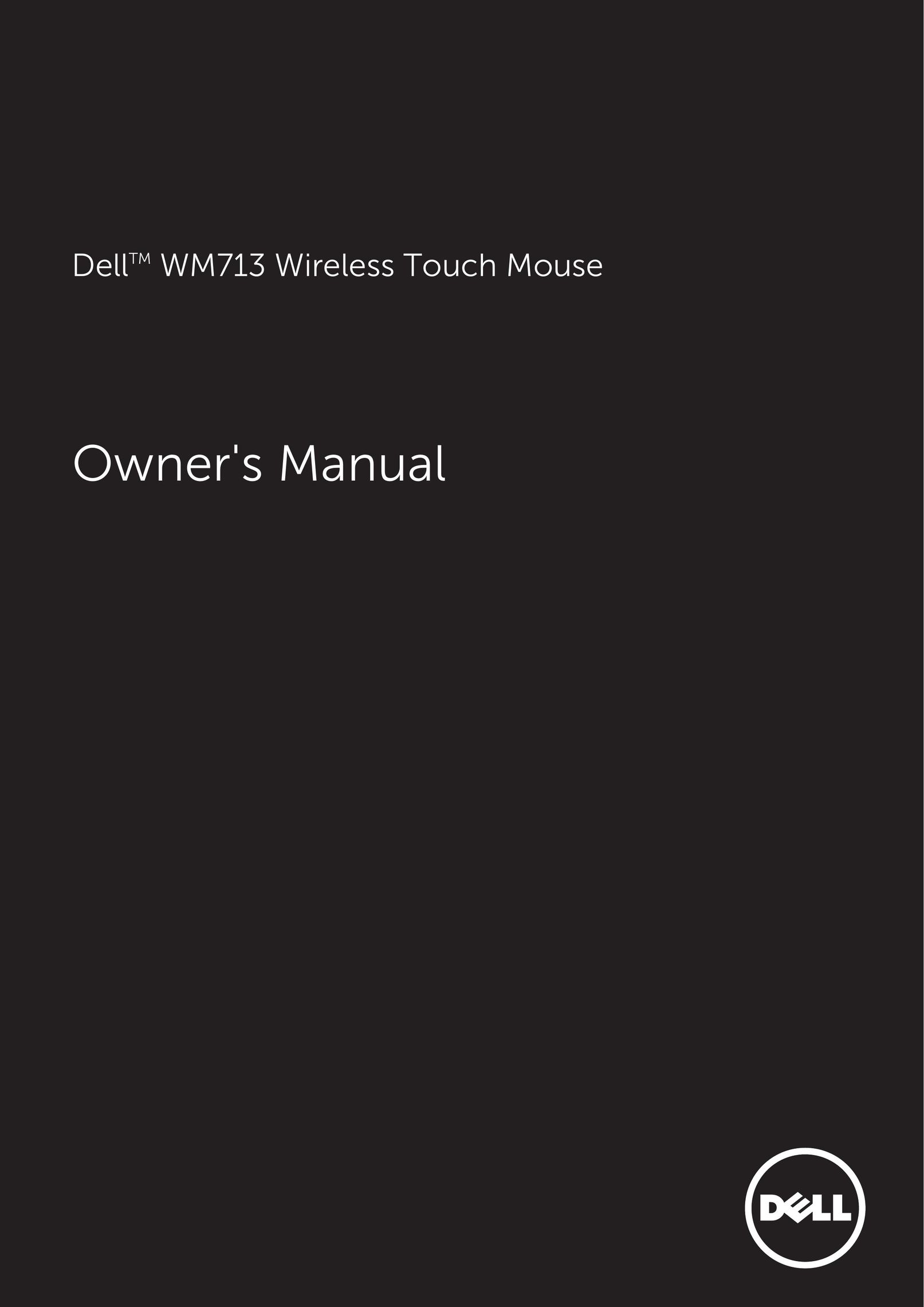 Dell WM713 Mouse User Manual
