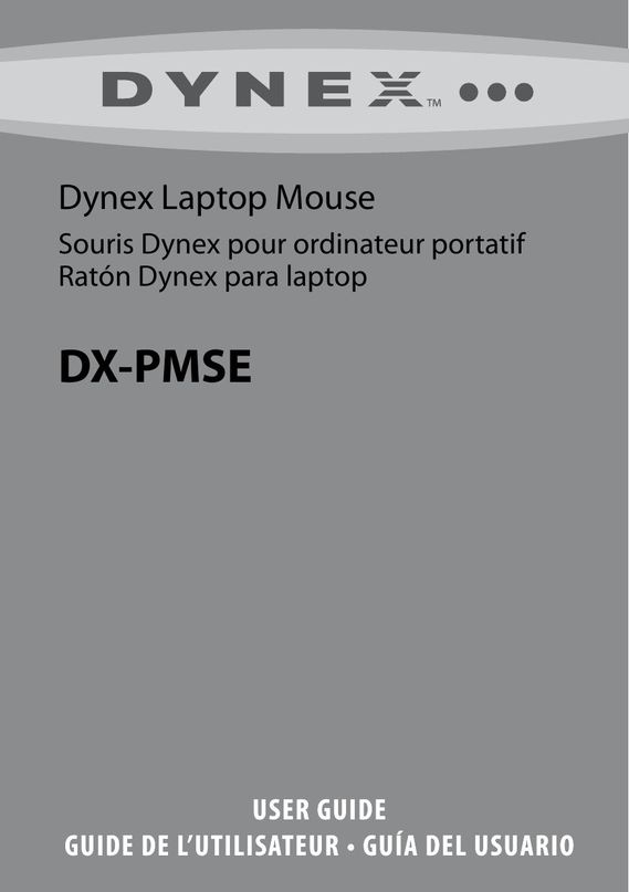 Dynex DX-PMSE Mouse User Manual