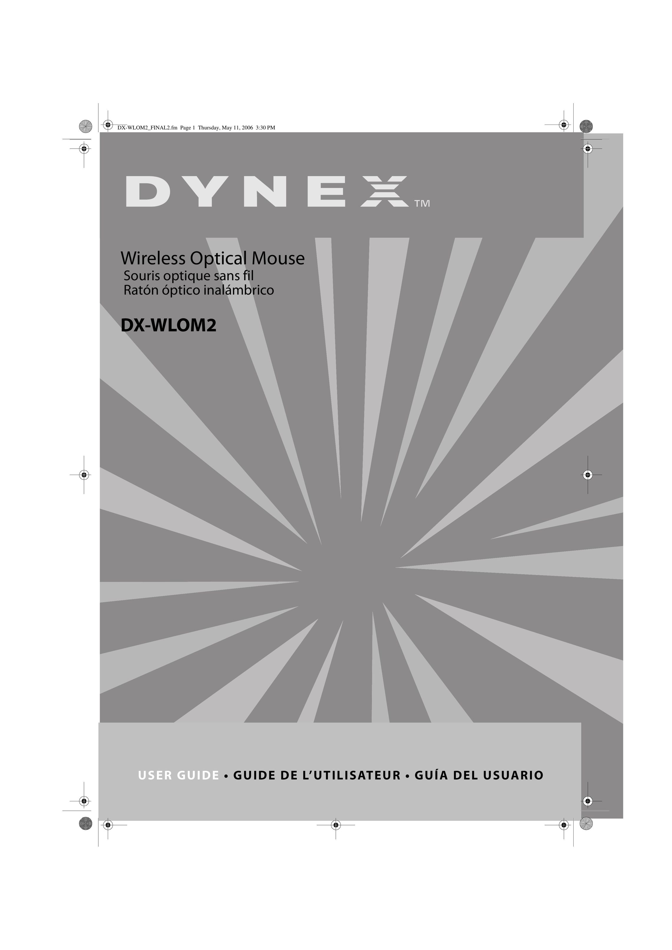 Dynex DX-WLOM2 Mouse User Manual