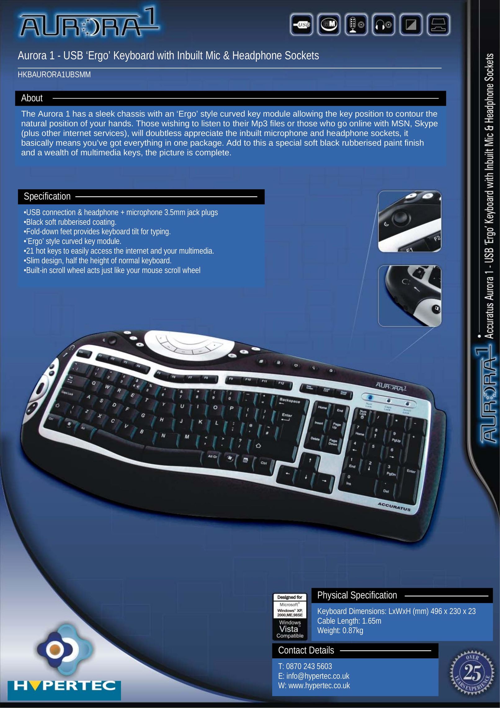 Hypertec Aurora 1 Mouse User Manual