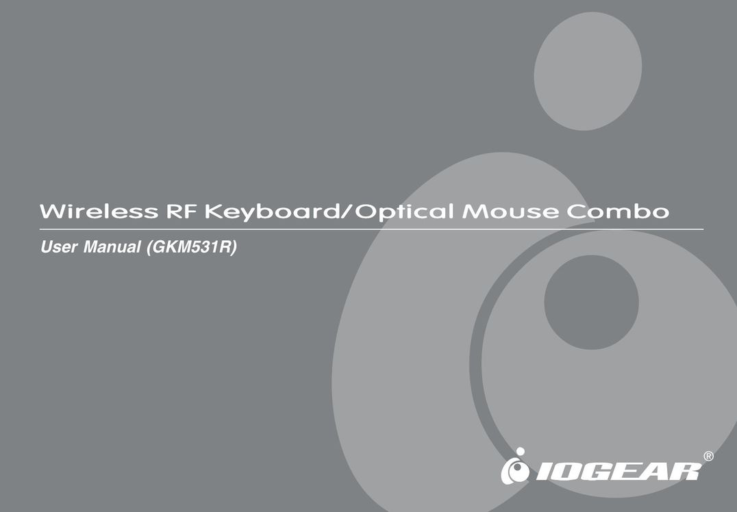 IOGear GKM531R Mouse User Manual