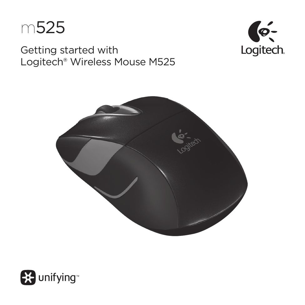 Logitech M525 Mouse User Manual