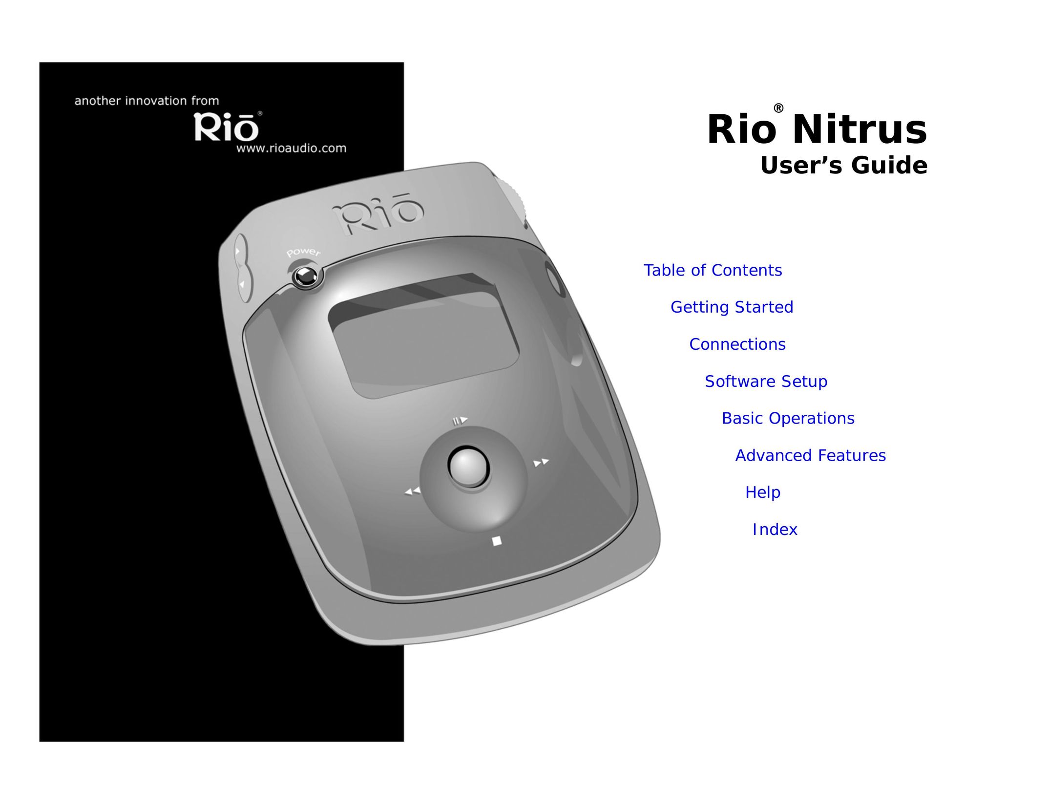 Rio Audio 41000855-004_B Mouse User Manual