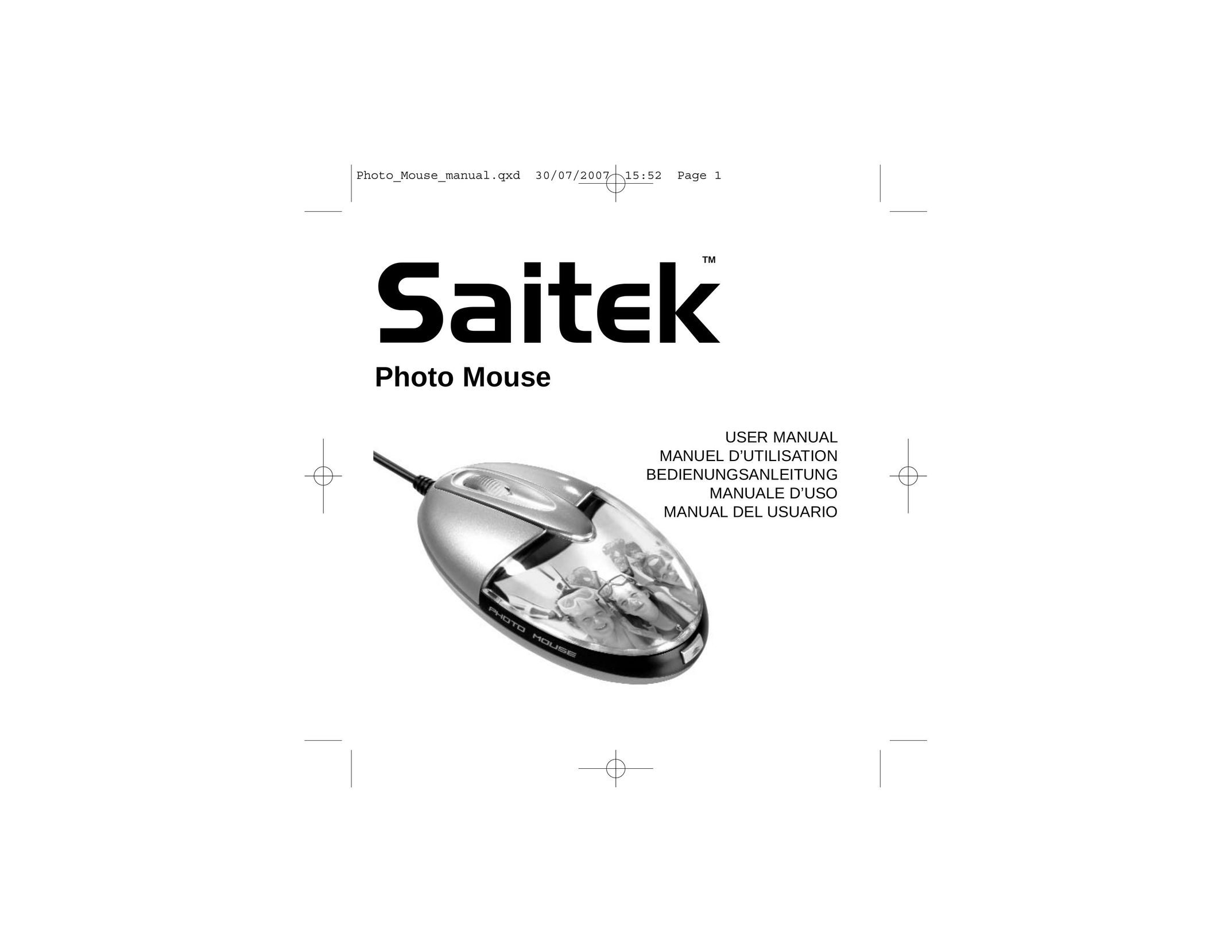Saitek Photo Mouse Mouse User Manual