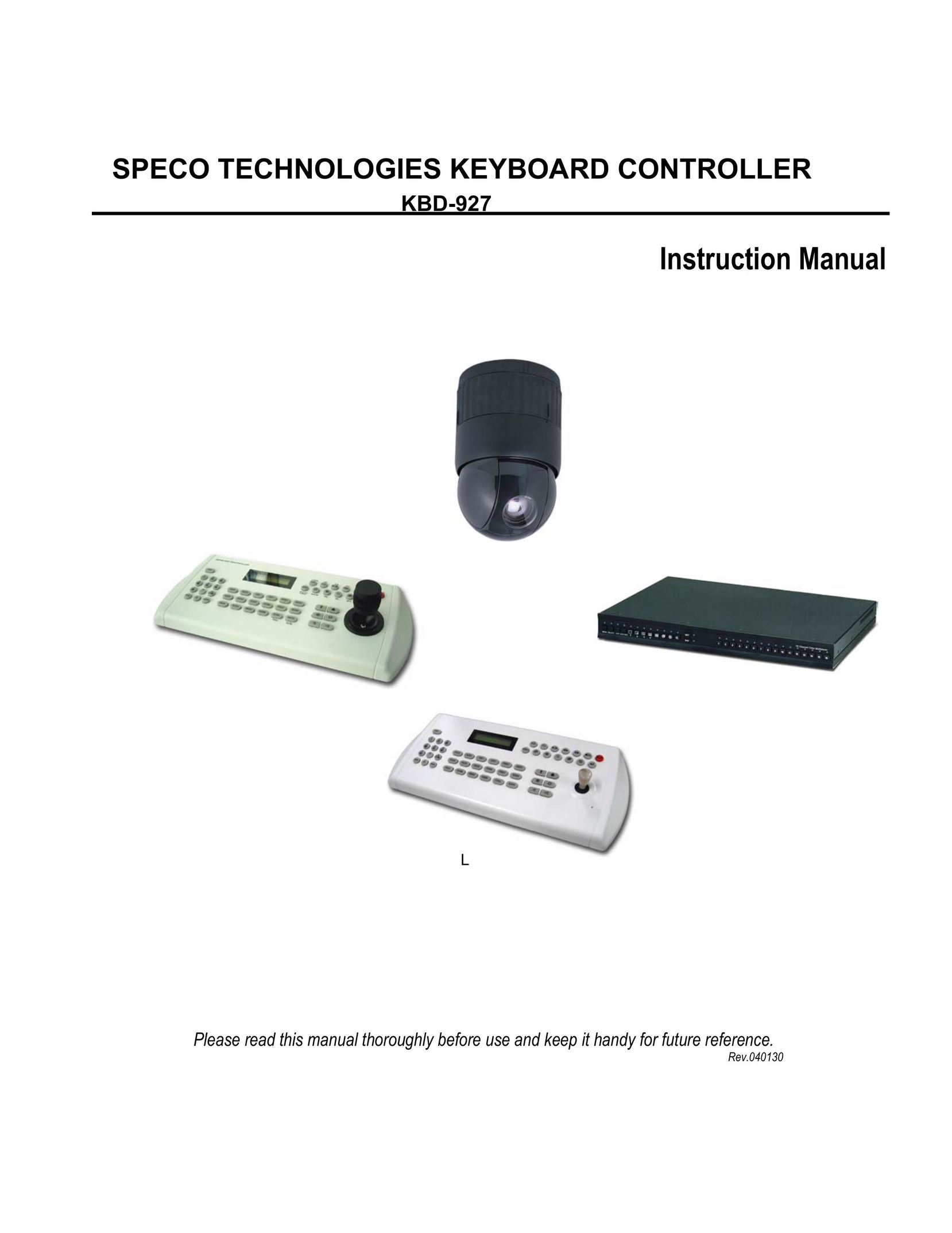 Speco Technologies KBD-927 Mouse User Manual