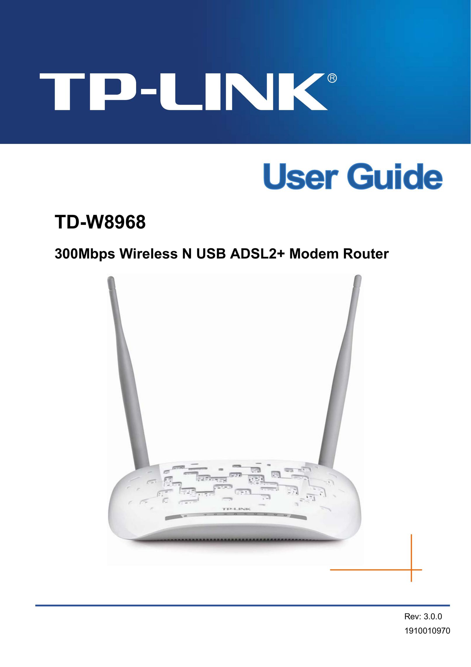 TP-Link TD-w8968 Mouse User Manual