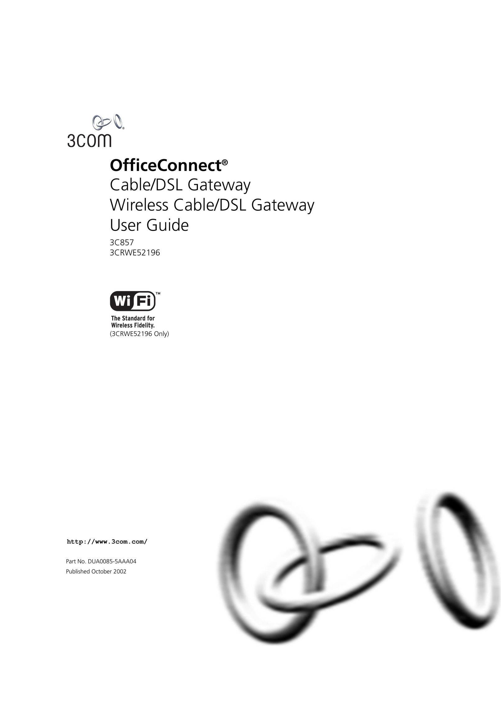 3Com 3CRWE52196 Network Cables User Manual