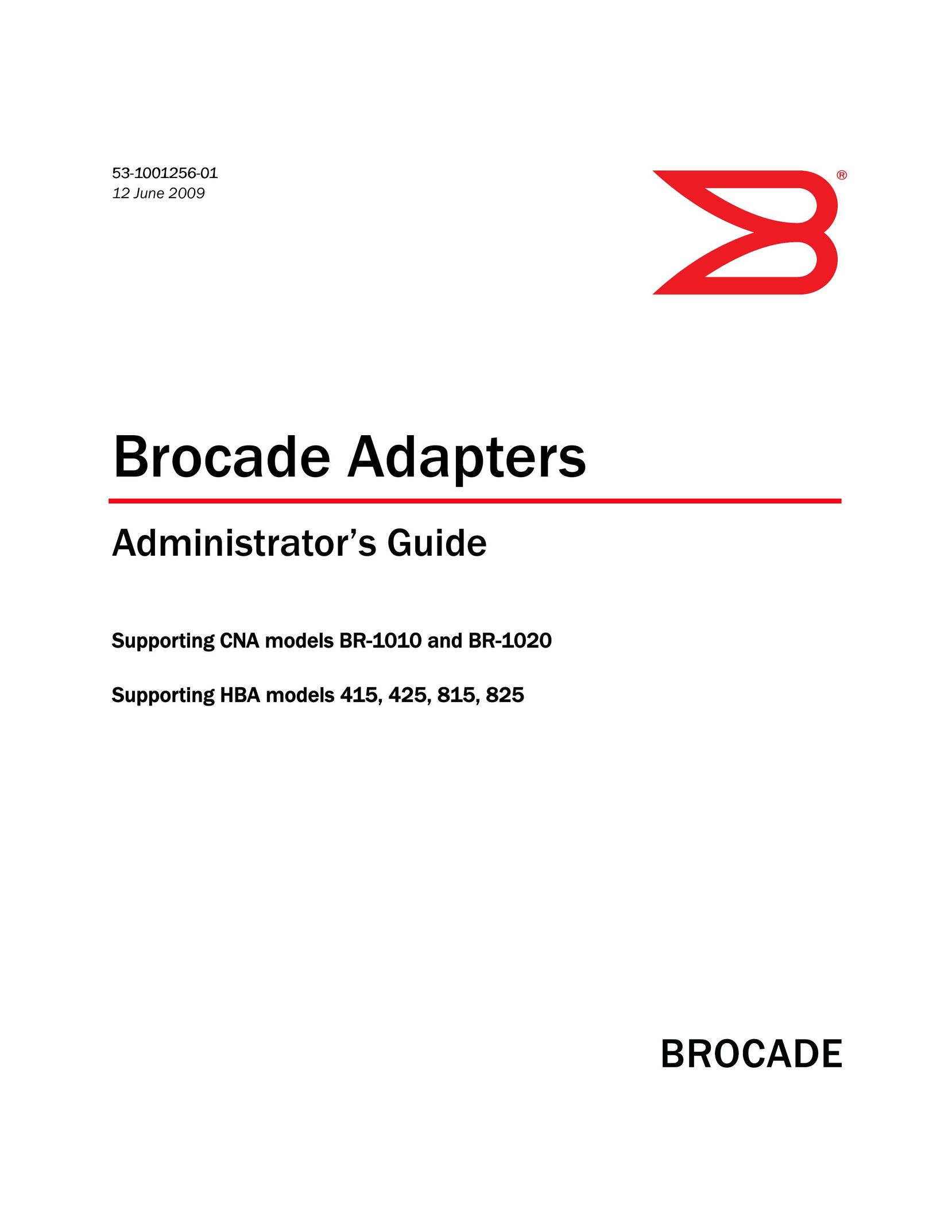 Brocade Communications Systems BR-1010 Network Cables User Manual