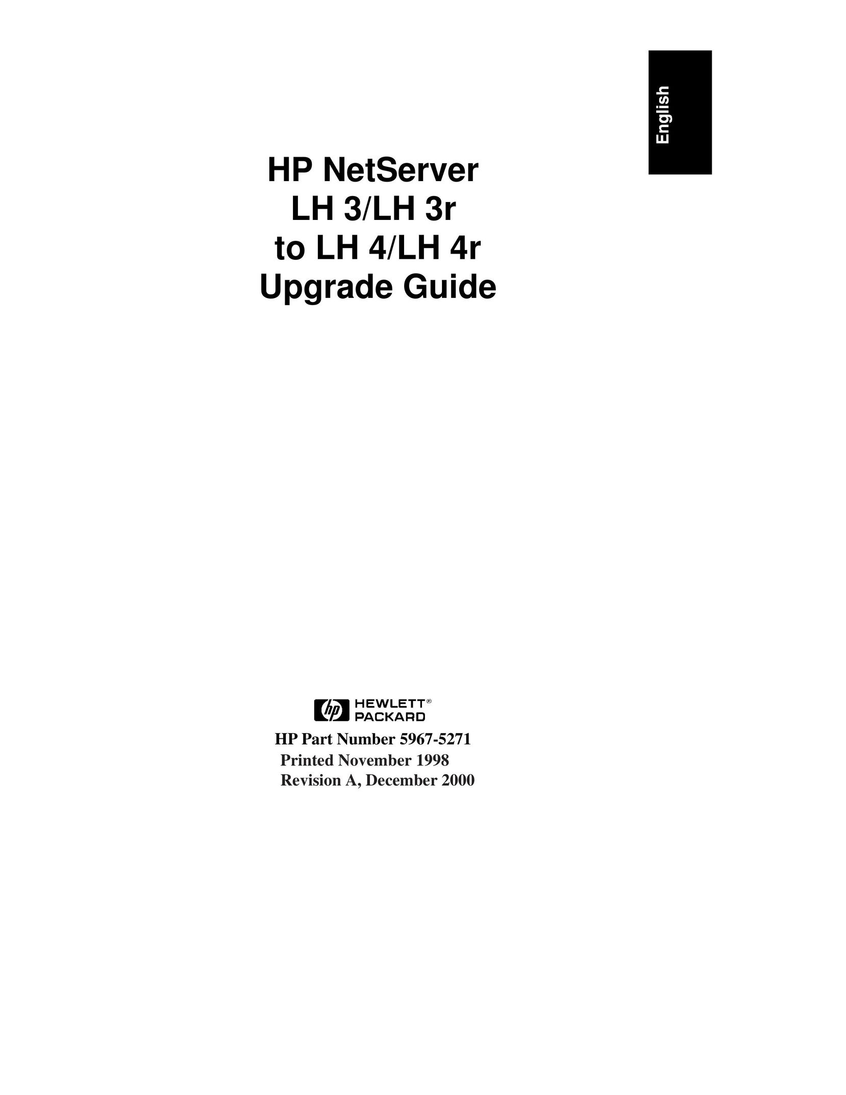 HP (Hewlett-Packard) LH 3r Network Cables User Manual
