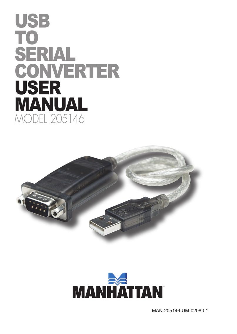 Manhattan Computer Products 205146 Network Cables User Manual