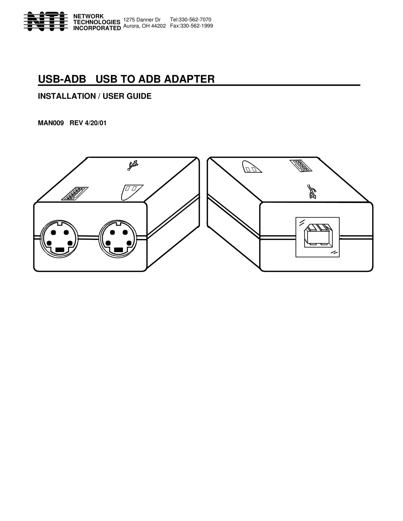 Network Technologies MAN009 Network Cables User Manual