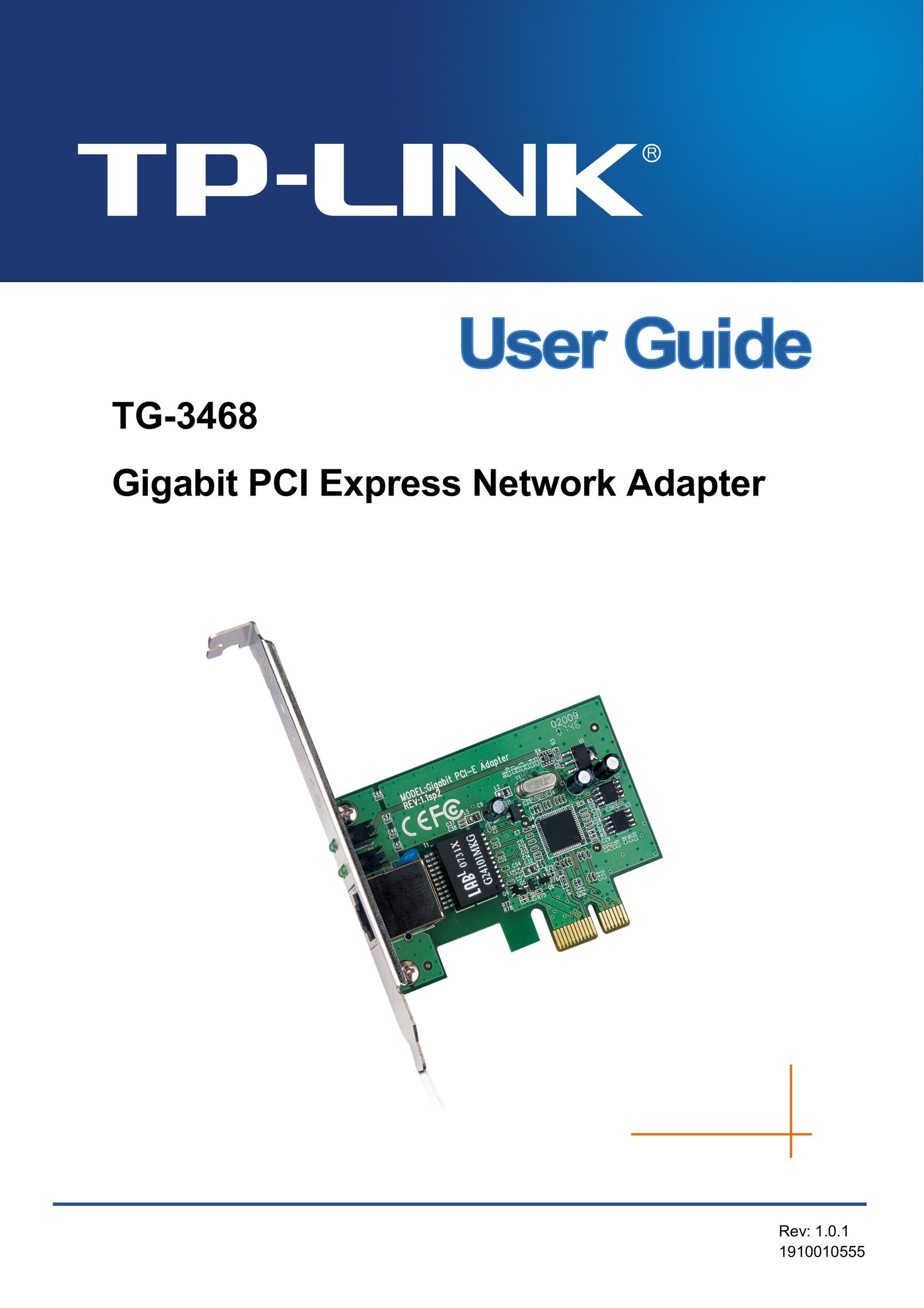 TP-Link TG-3468 Network Cables User Manual