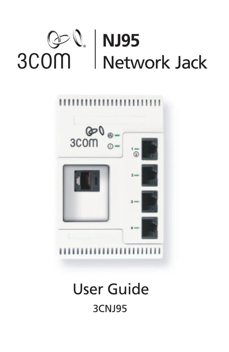 3Com 3CNJ95 Network Card User Manual