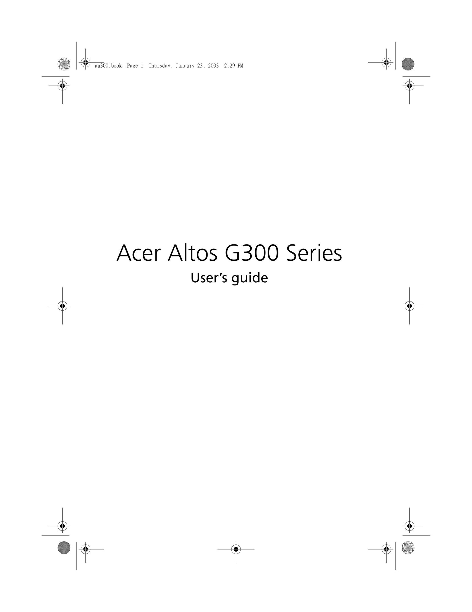 Acer G301 Network Card User Manual