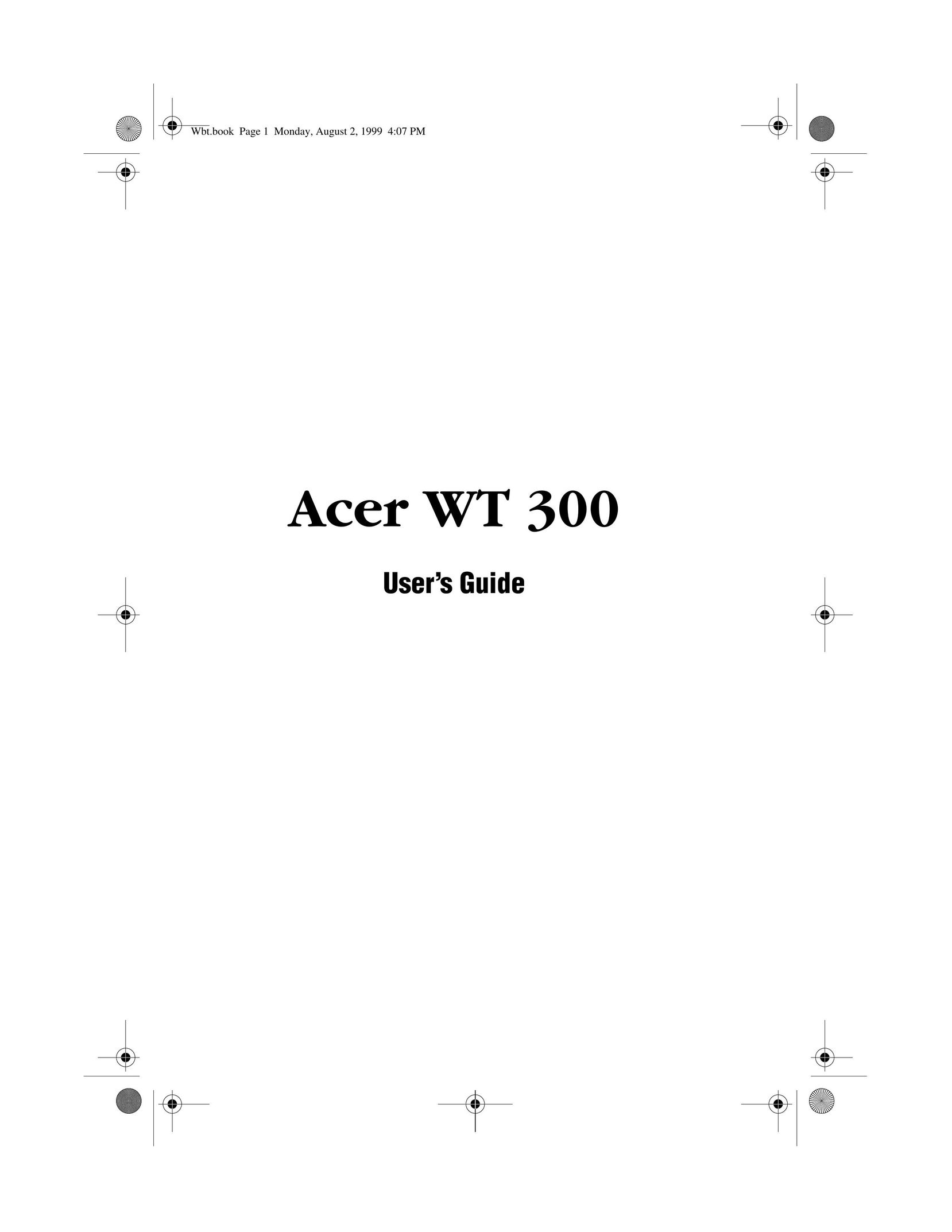 Acer WT 300 Network Card User Manual