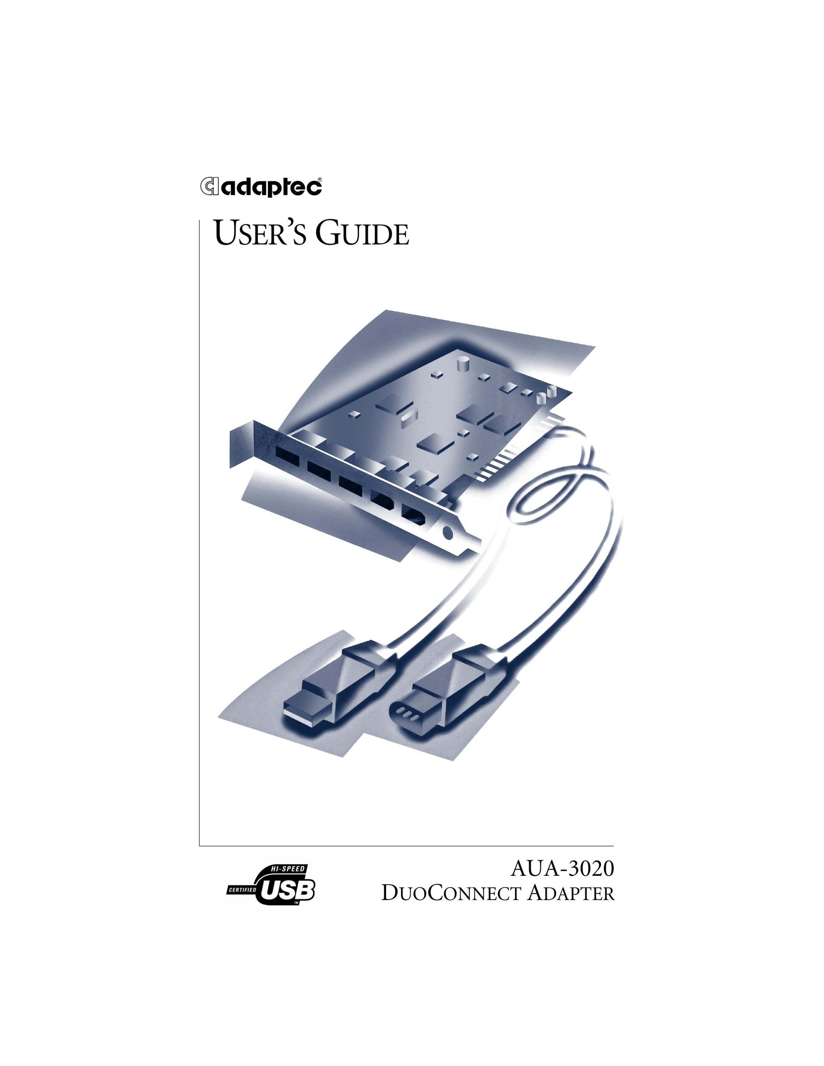 Adaptec AUA-3020 Network Card User Manual