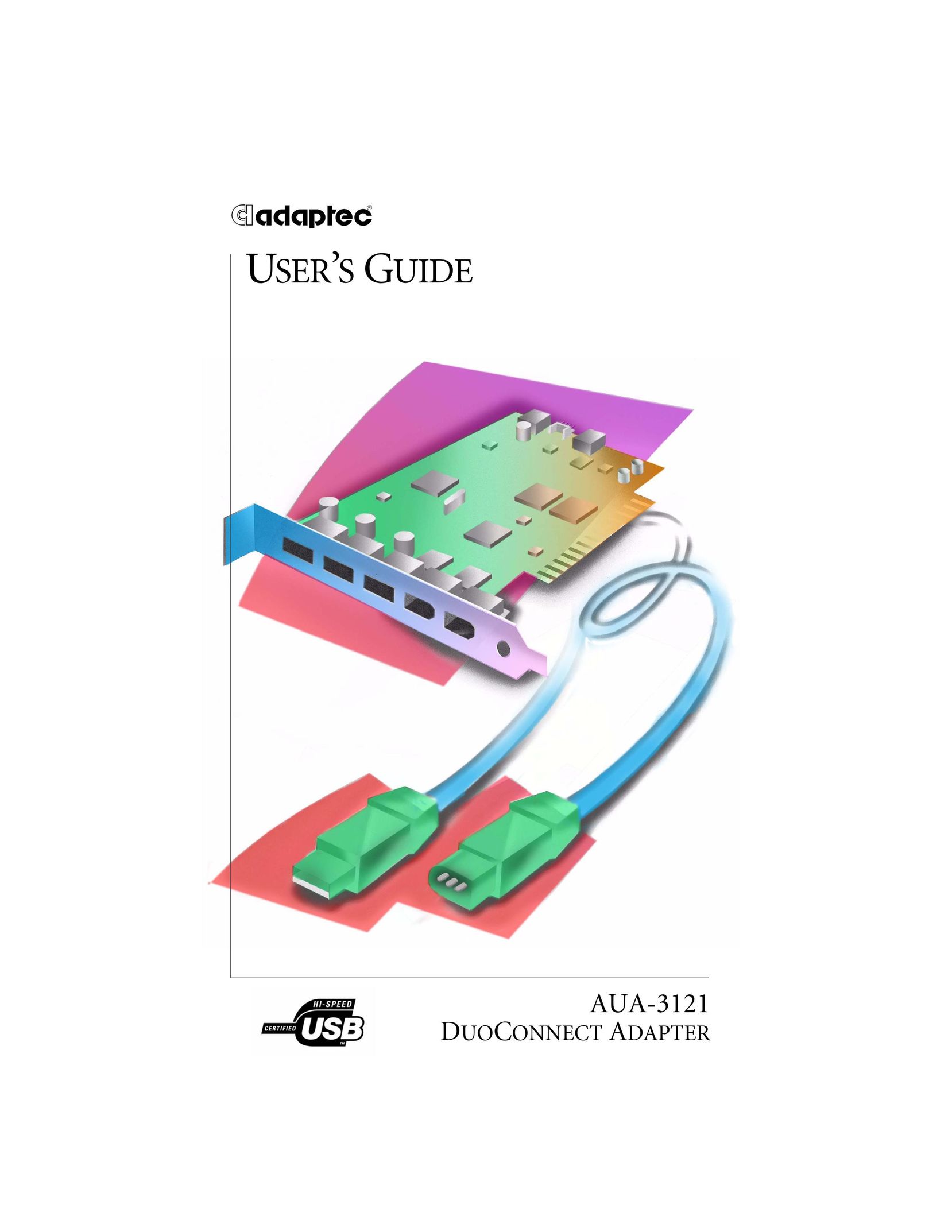 Adaptec AUA-3121 Network Card User Manual