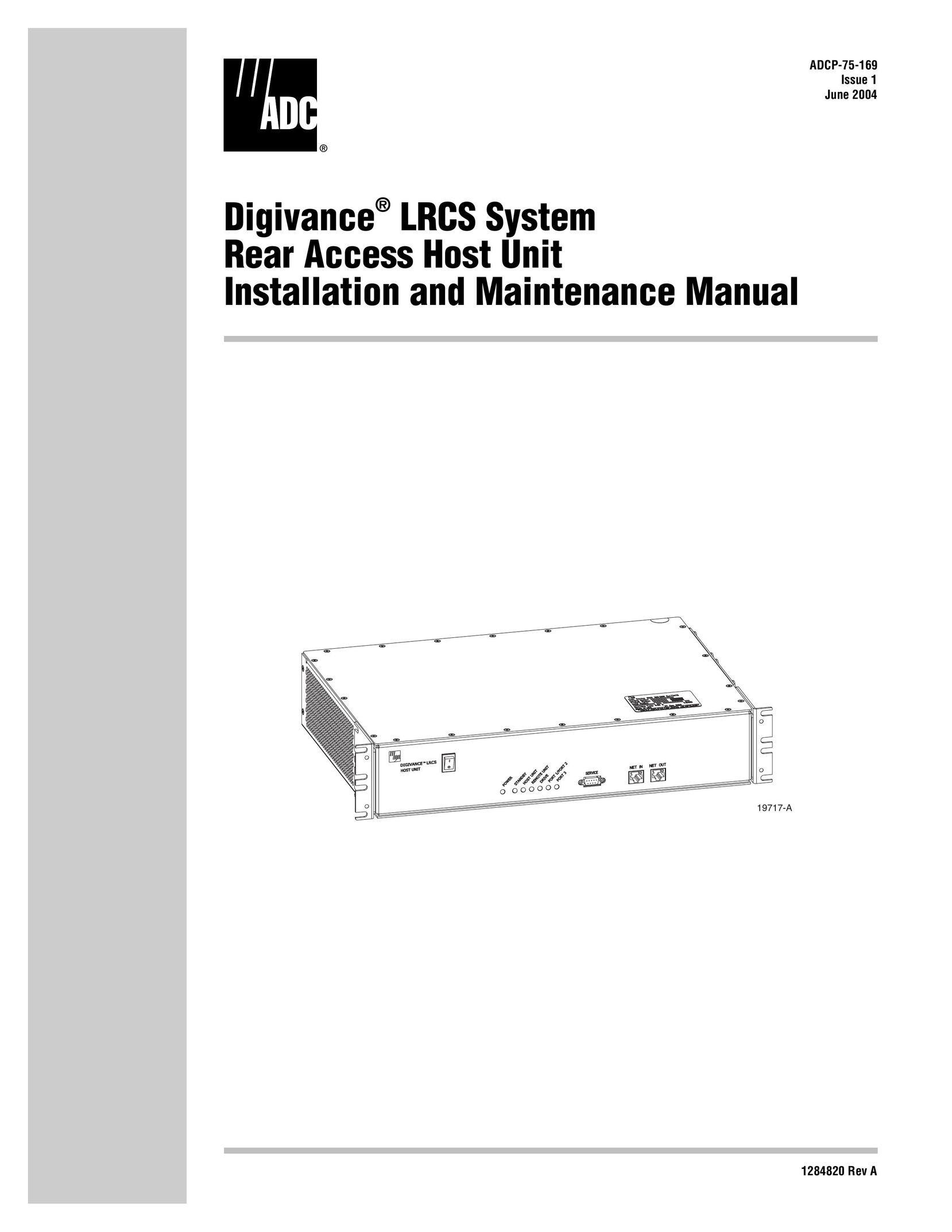 ADC 19717-A Network Card User Manual