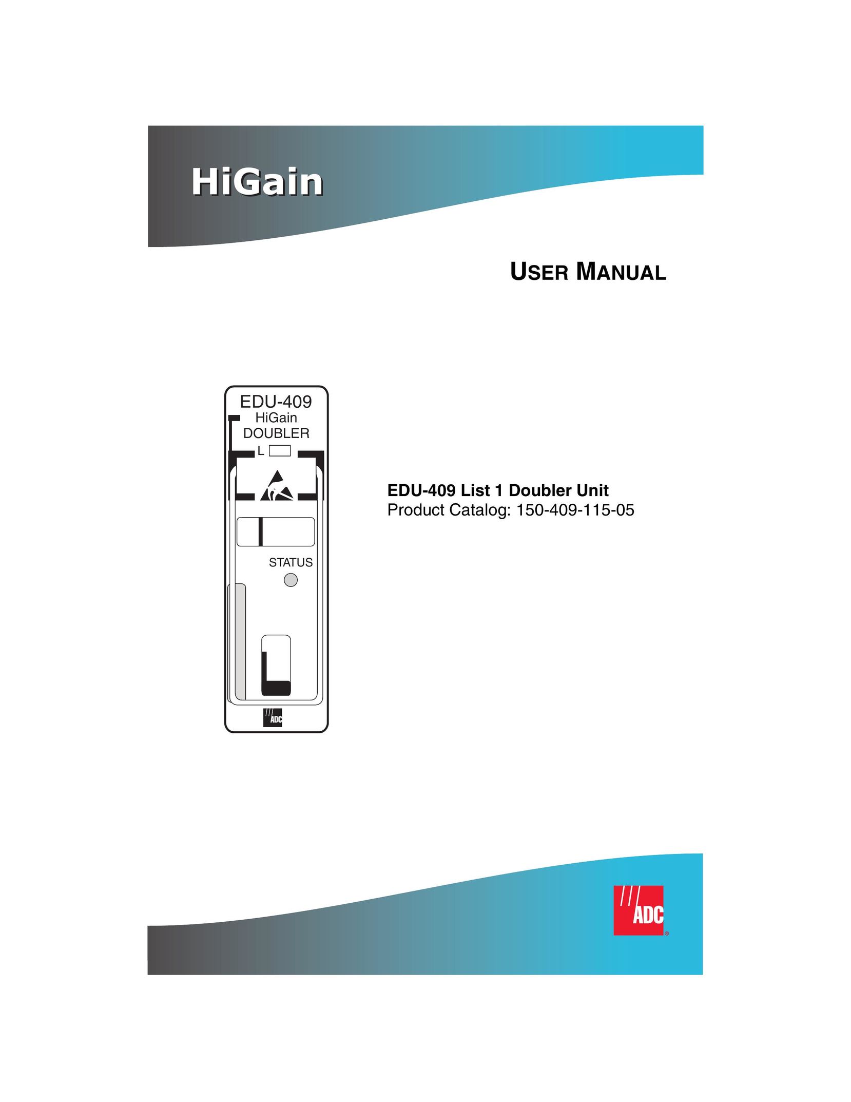 ADC EDU-409 Network Card User Manual