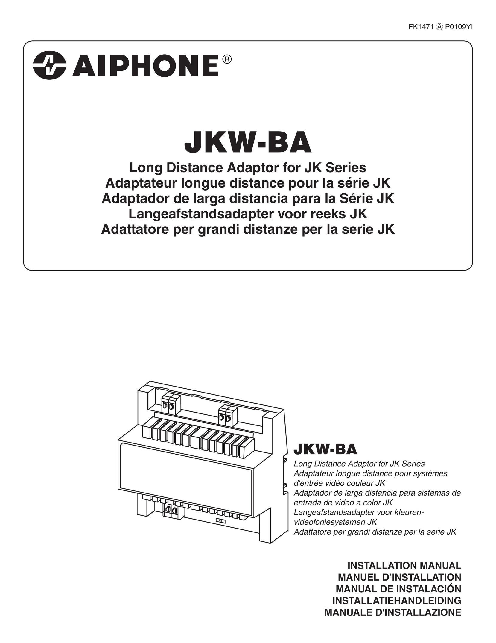 Aiphone JKW-BA Network Card User Manual