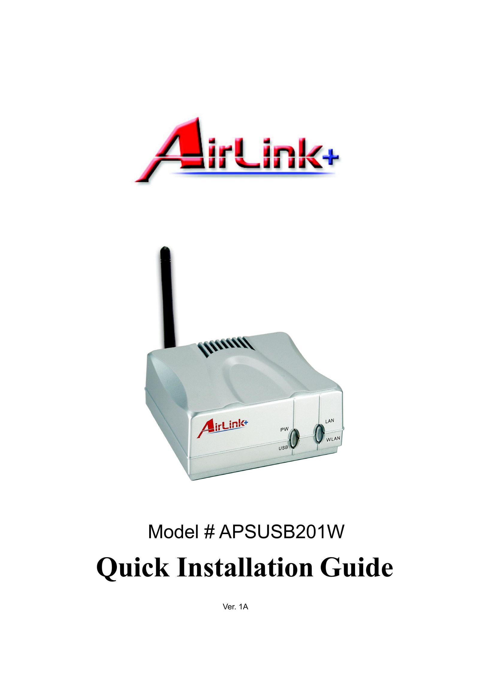 Airlink APSUSB201W Network Card User Manual