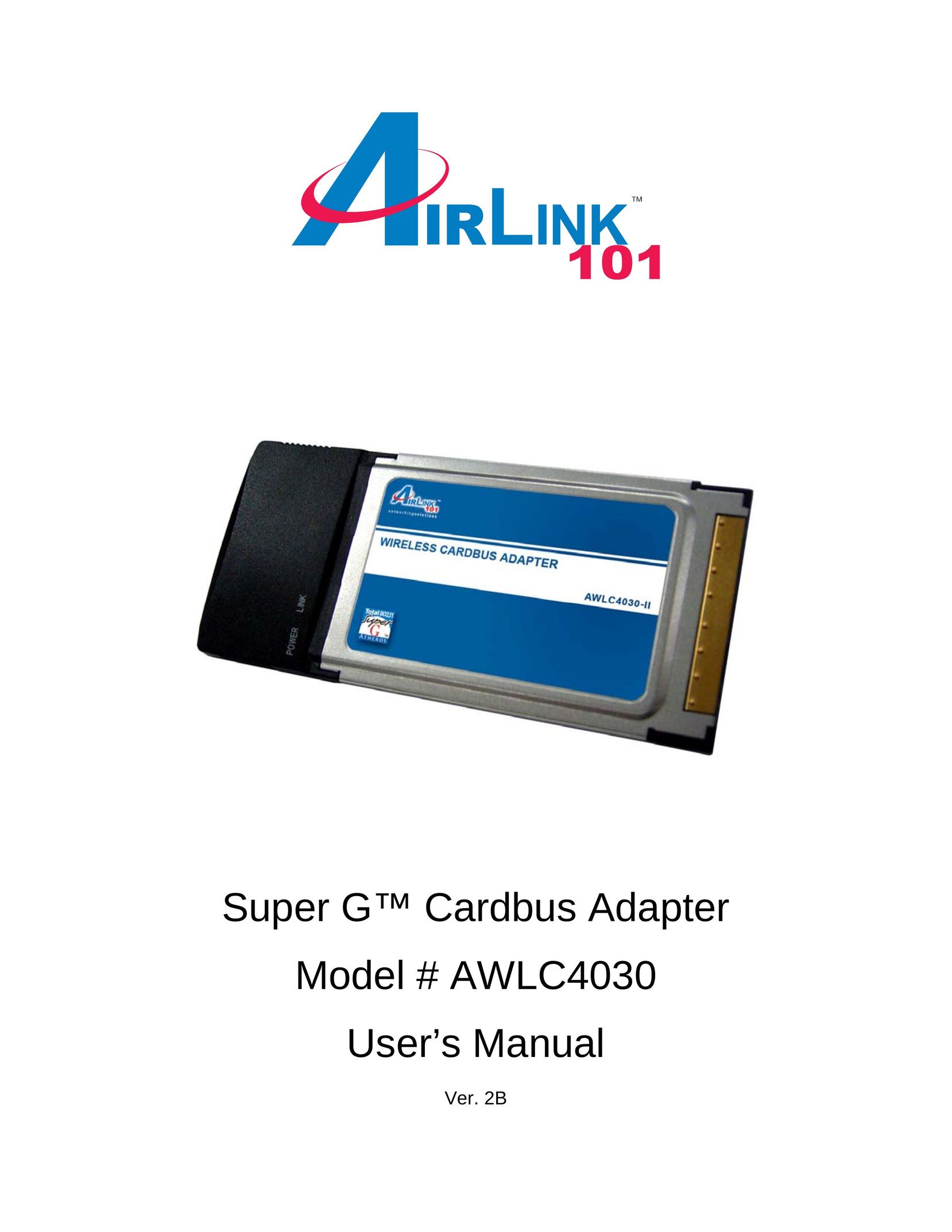 Airlink101 AWLC4030 Network Card User Manual
