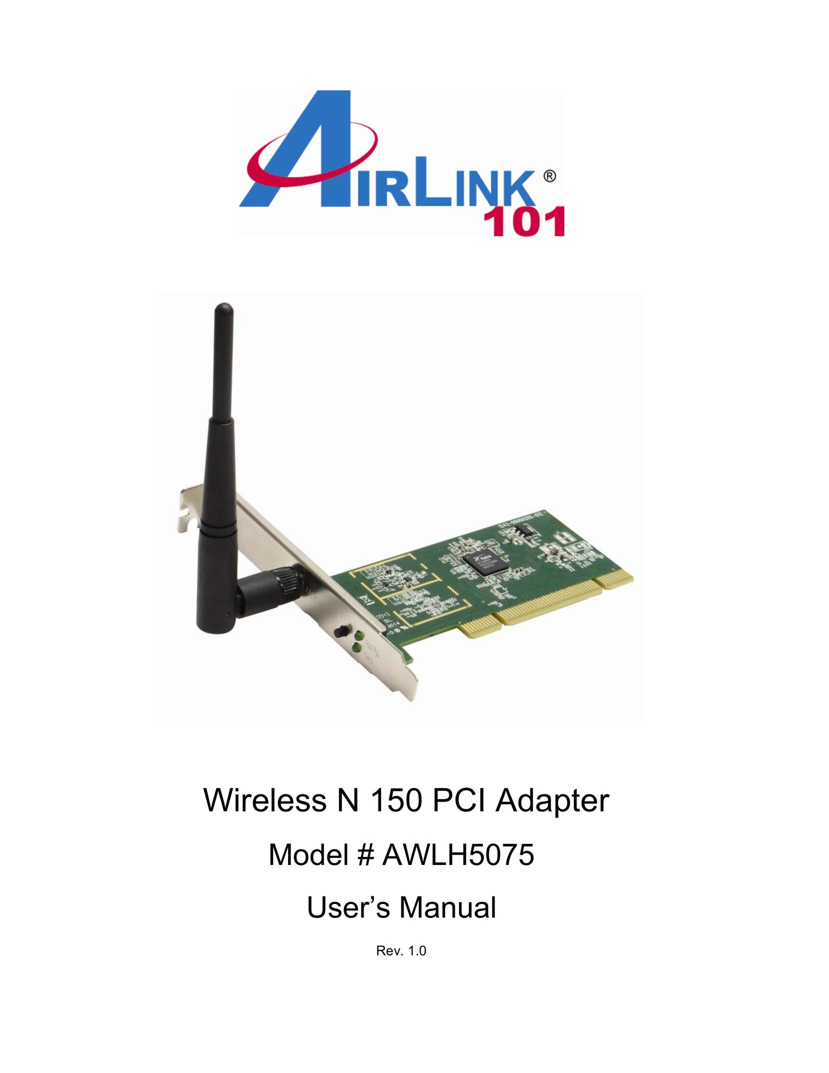 Airlink101 AWLH5075 Network Card User Manual