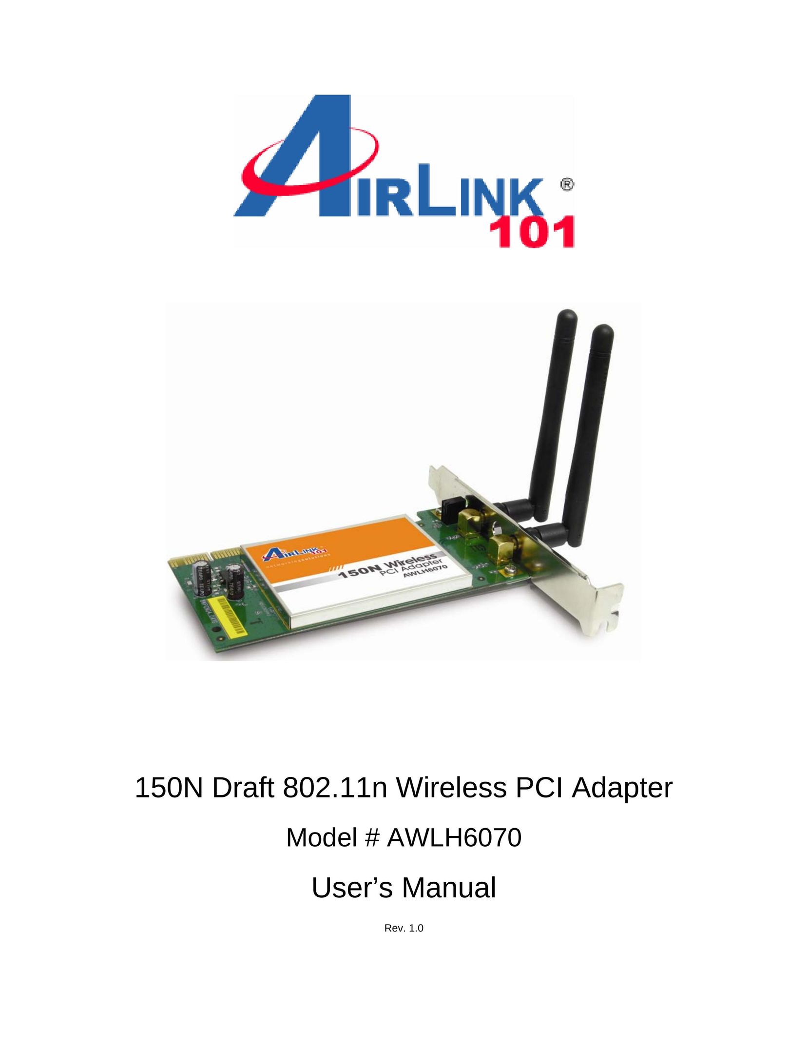 Airlink101 AWLH6070 Network Card User Manual