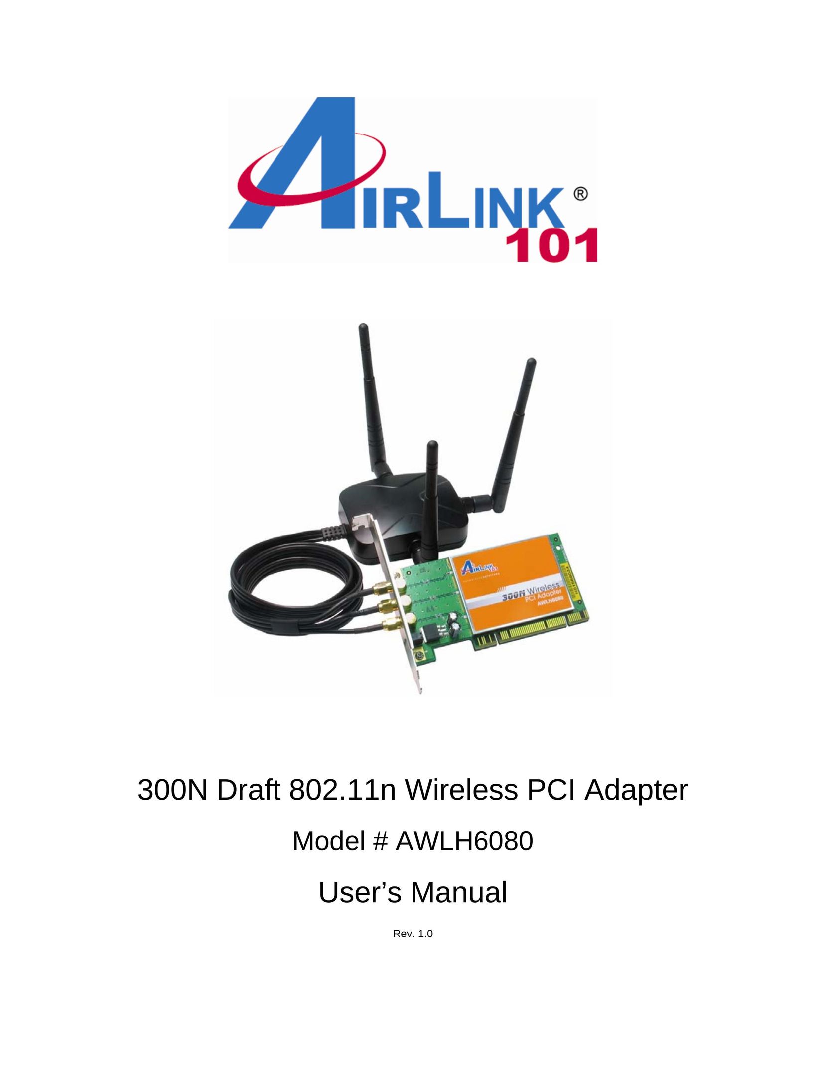 Airlink101 AWLH6080 Network Card User Manual