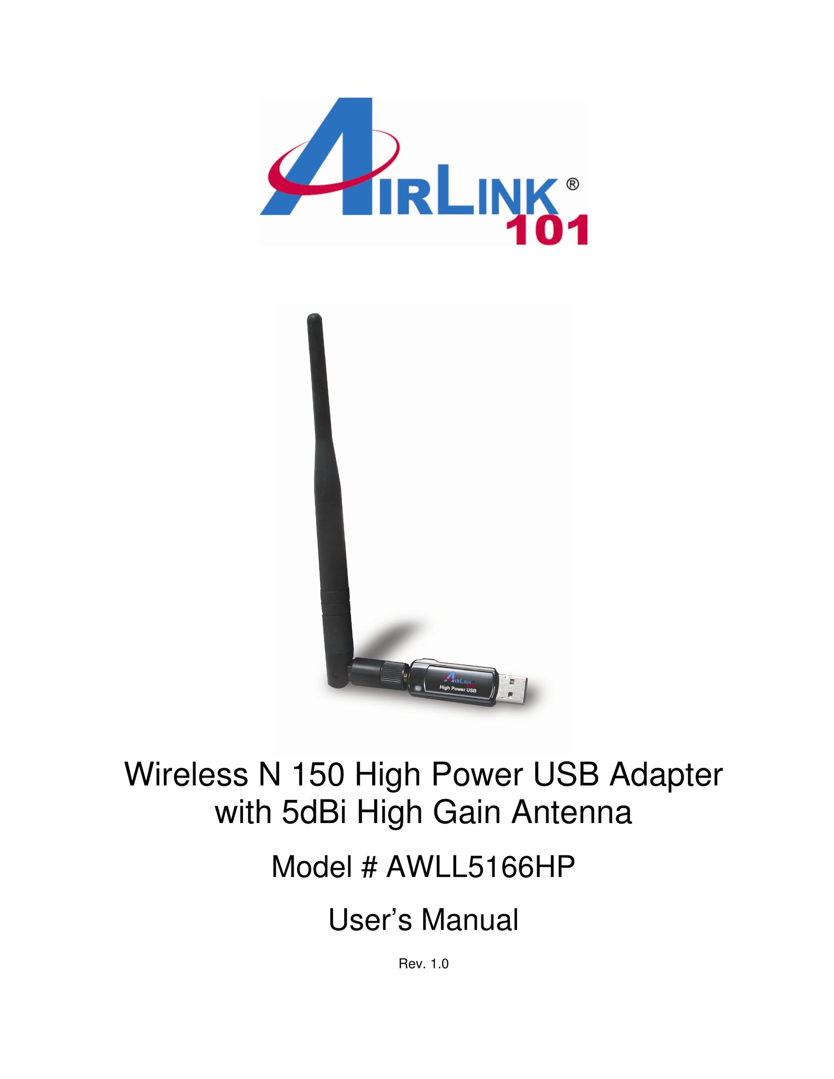Airlink101 AWLL5166HP Network Card User Manual