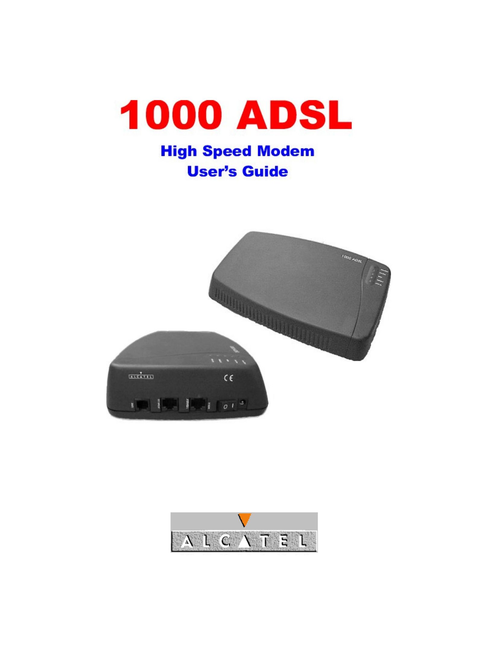 Alcatel Carrier Internetworking Solutions 1000 ADSL Network Card User Manual