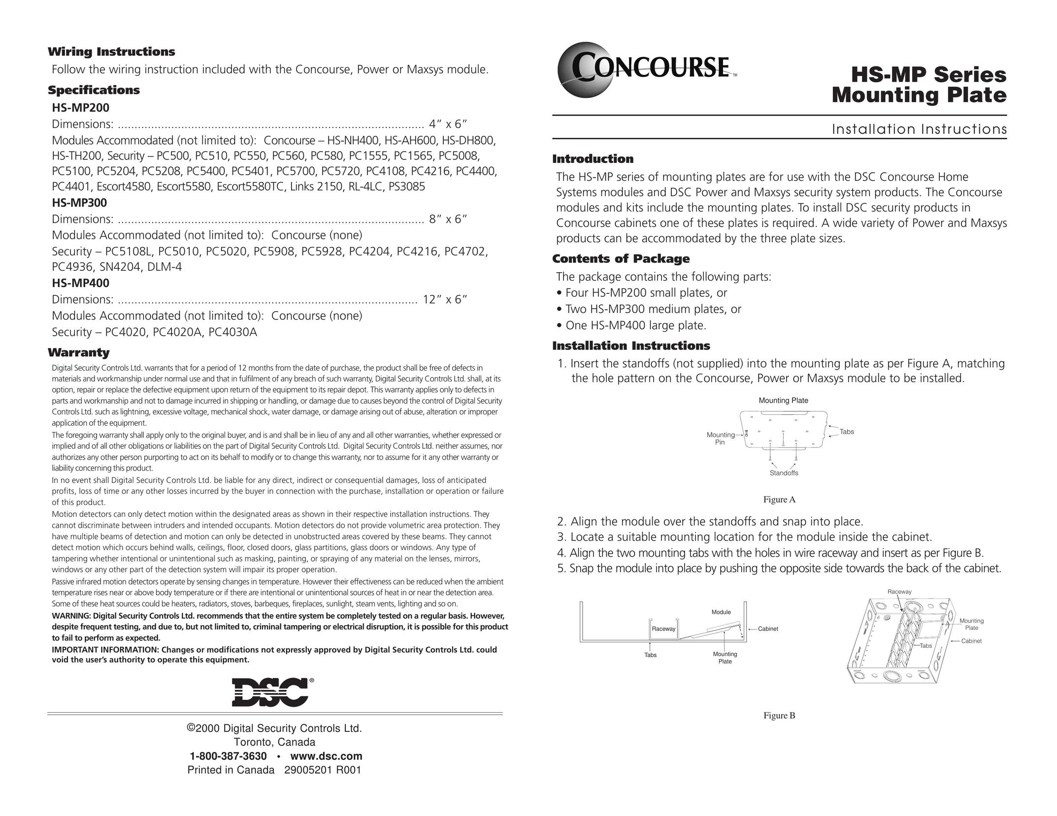 American Dynamics HS-MP Series Network Card User Manual