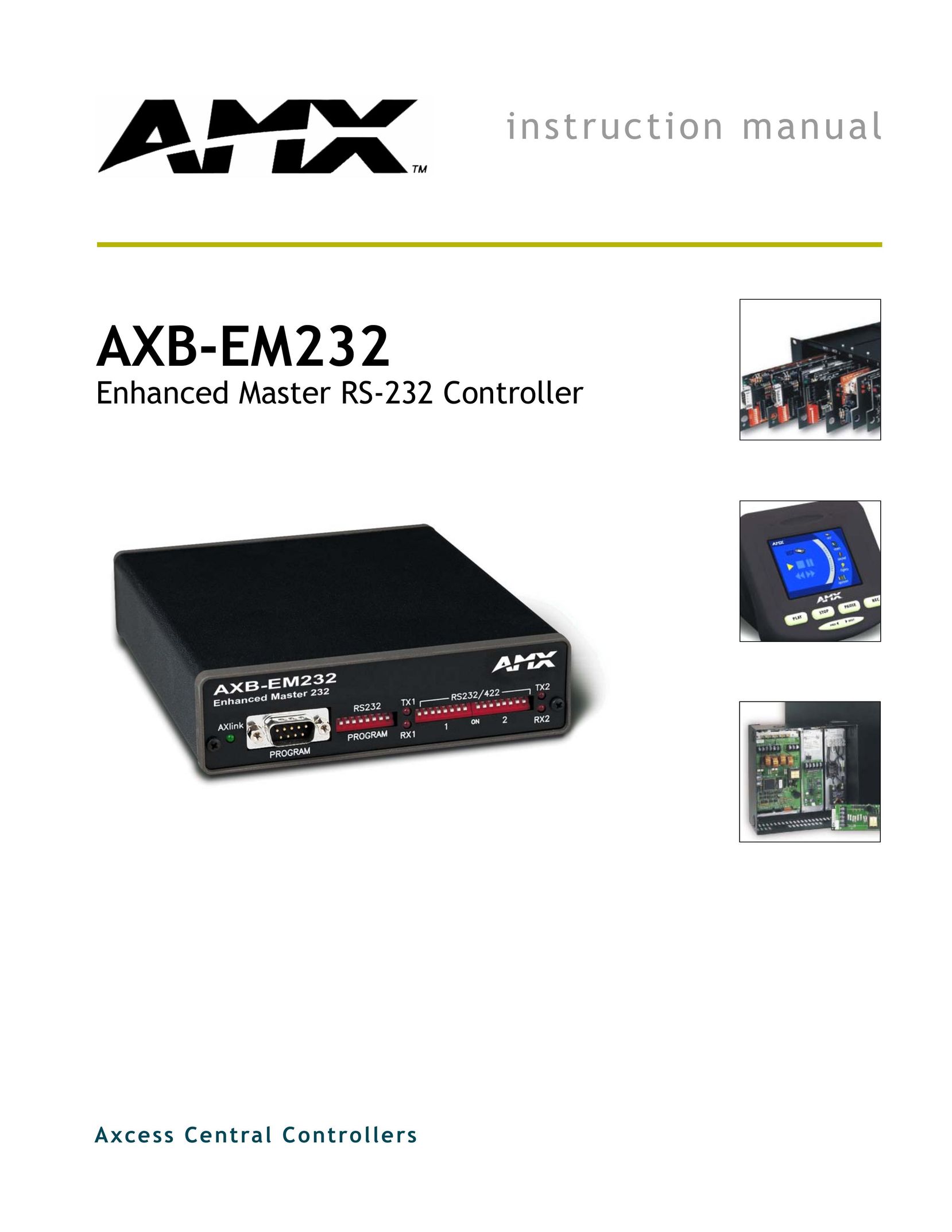 AMX AXB-EM232 Network Card User Manual