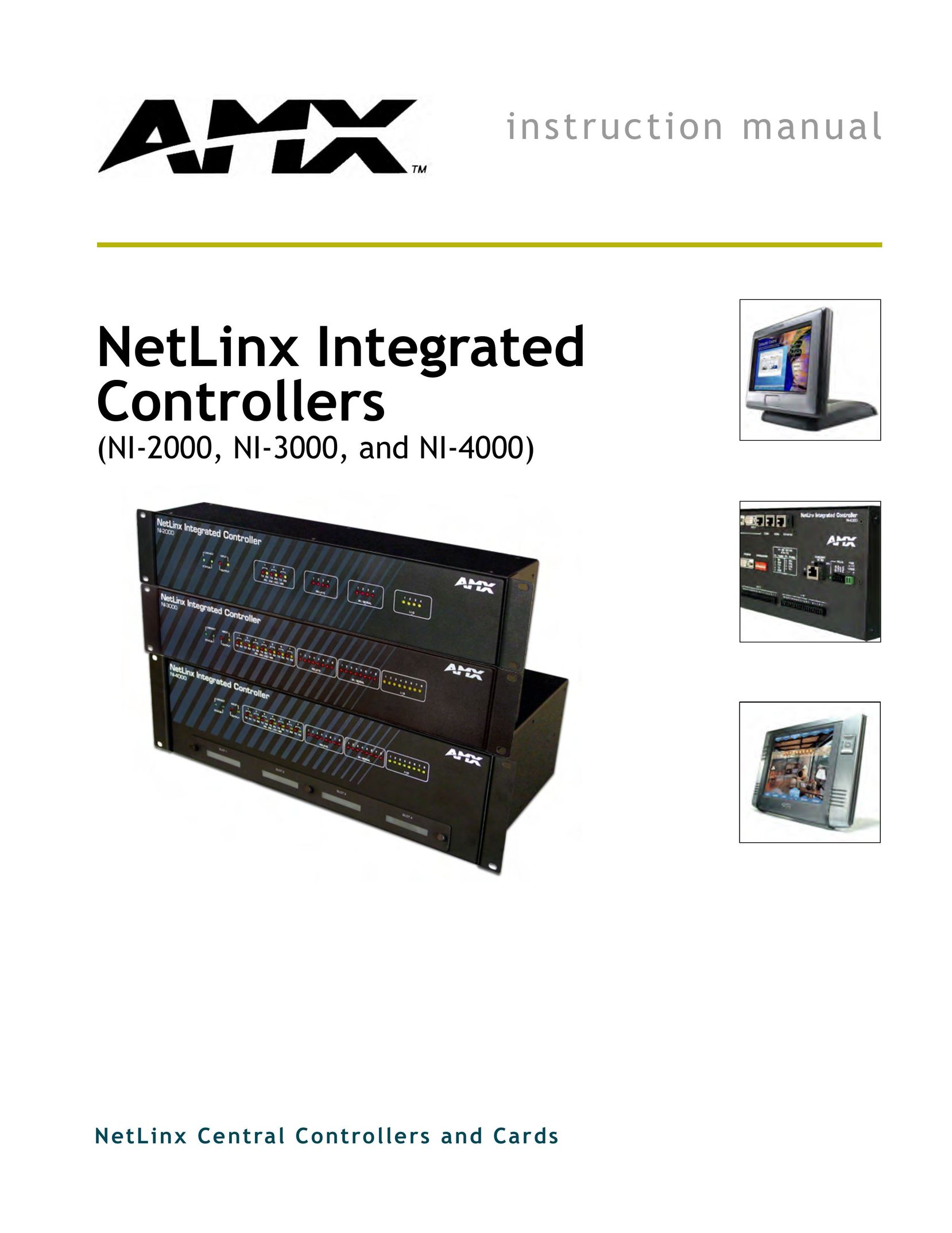 AMX NI-2000 Network Card User Manual