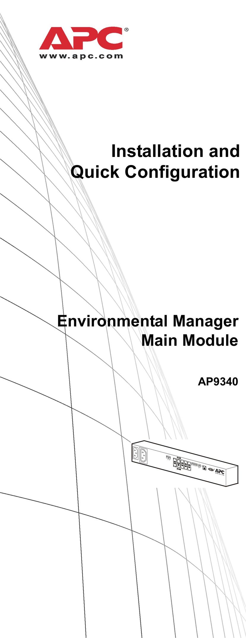 APC AP9340 Network Card User Manual