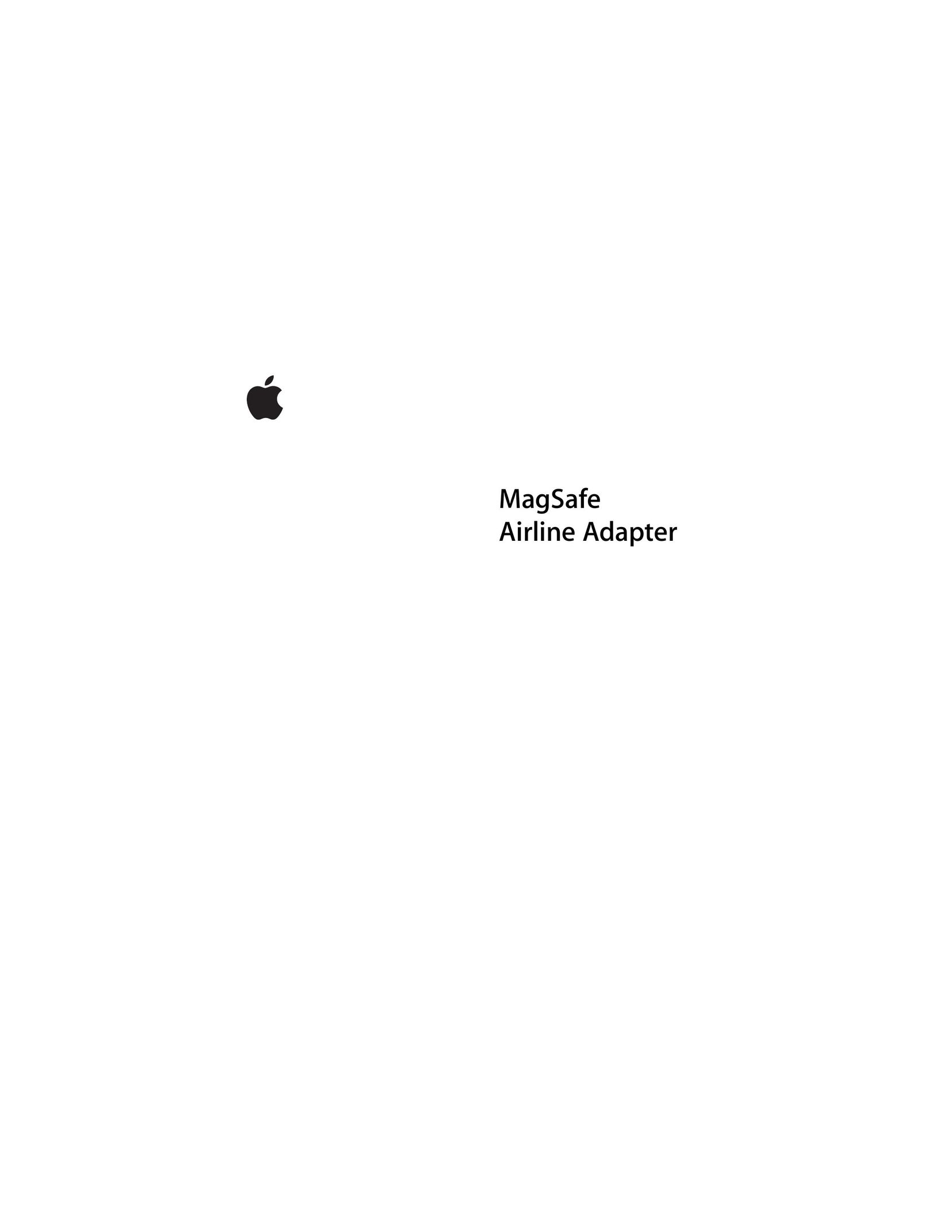 Apple MagSafe Network Card User Manual