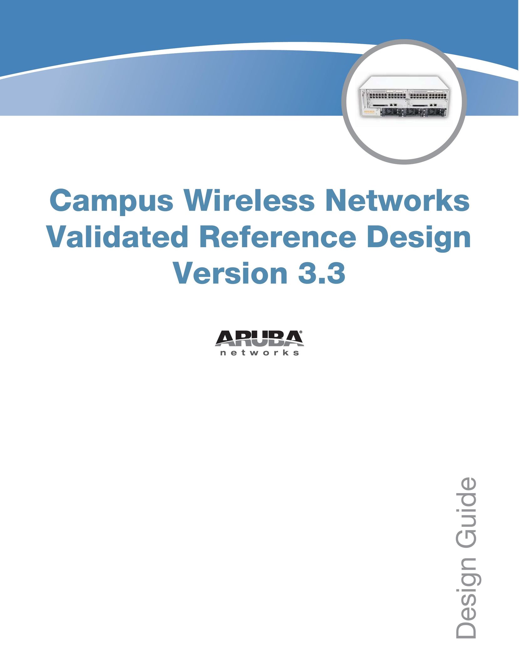 Aruba Networks Version 3.3 Network Card User Manual