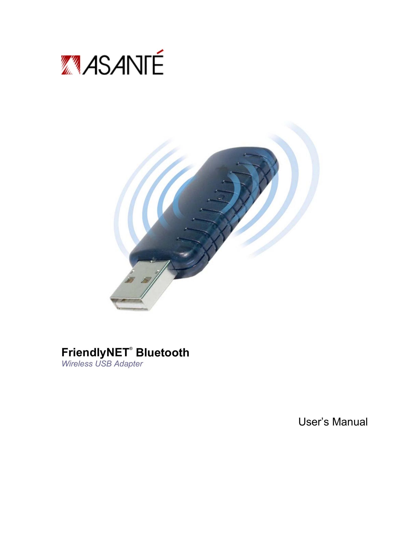 Asante Technologies Wireless USB Adapter Network Card User Manual