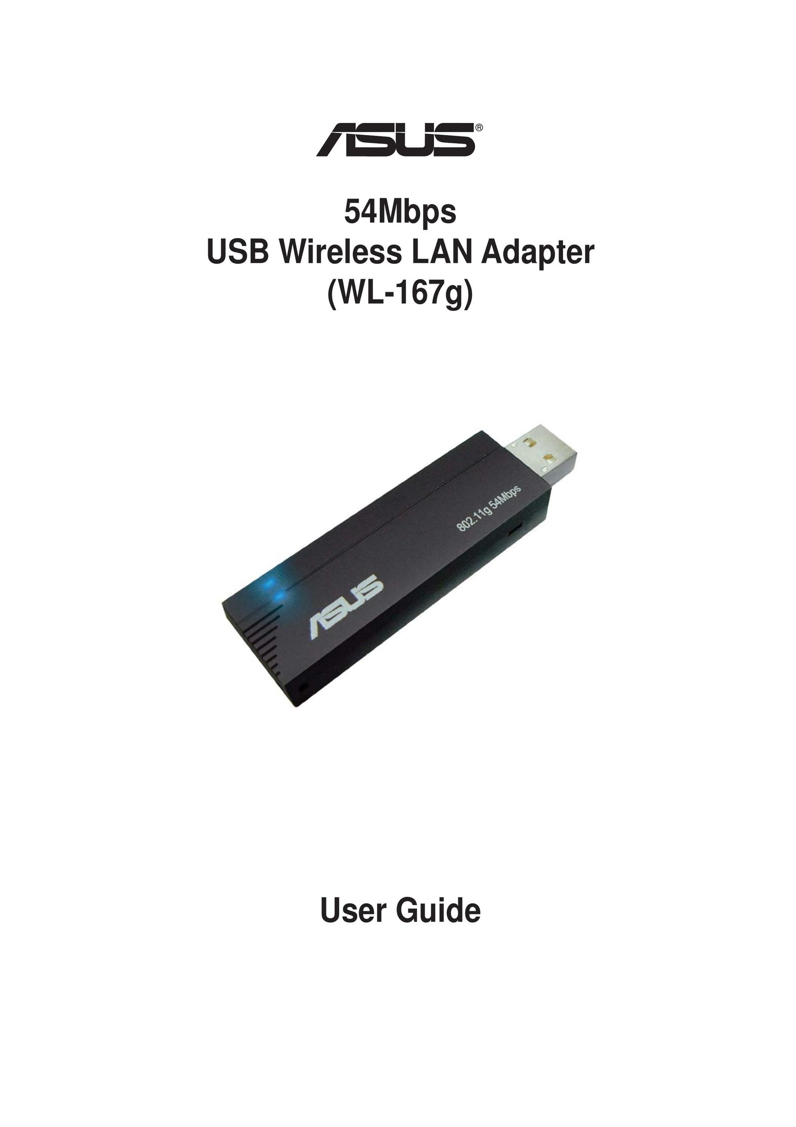 Asus 54Mbps Network Card User Manual