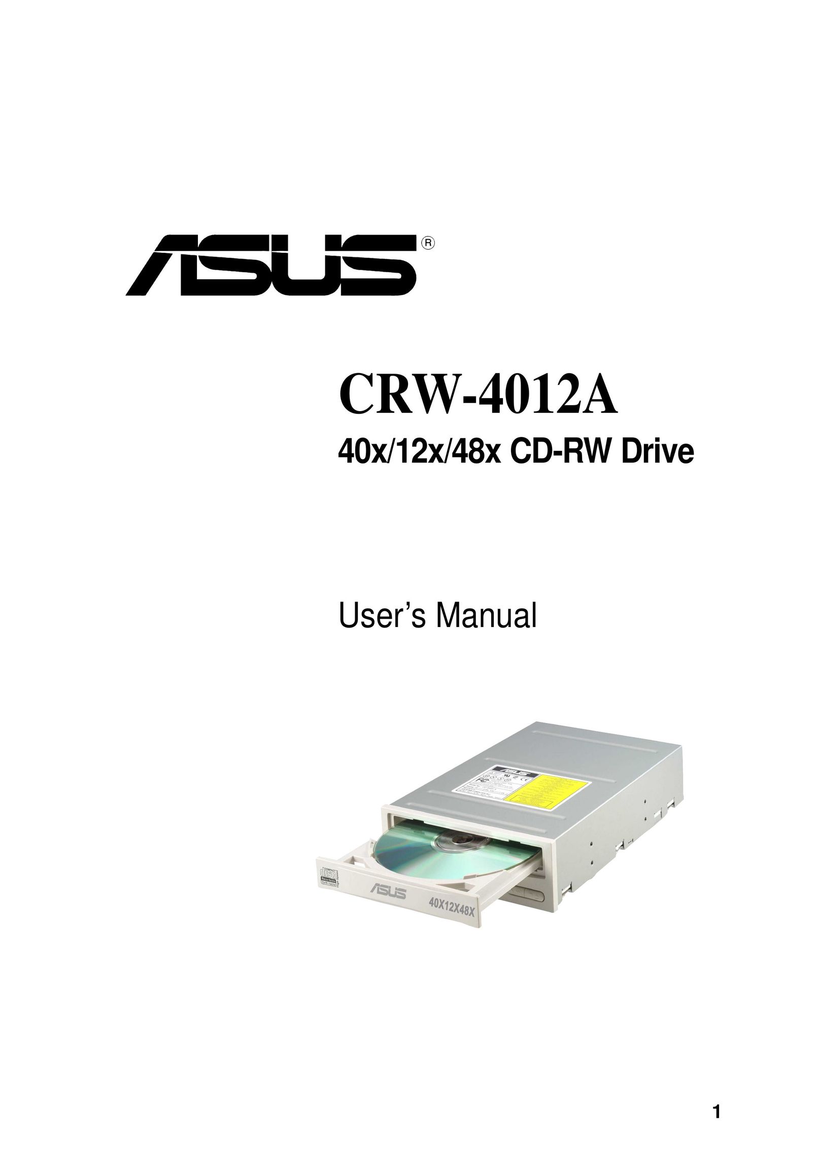 Asus CRW-4012A Network Card User Manual