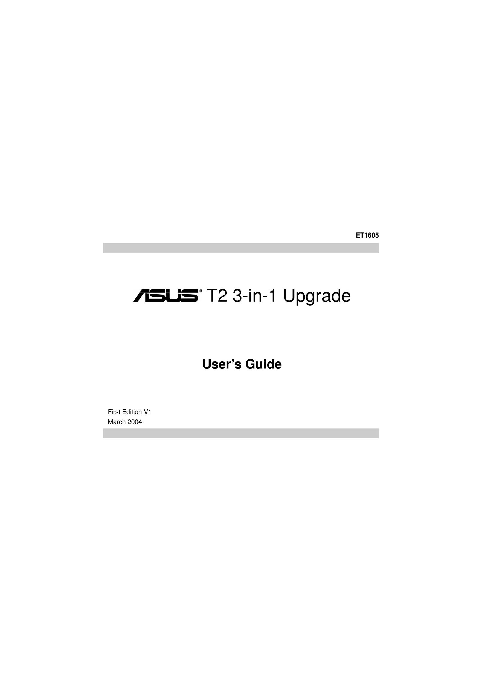 Asus ET1605 Network Card User Manual