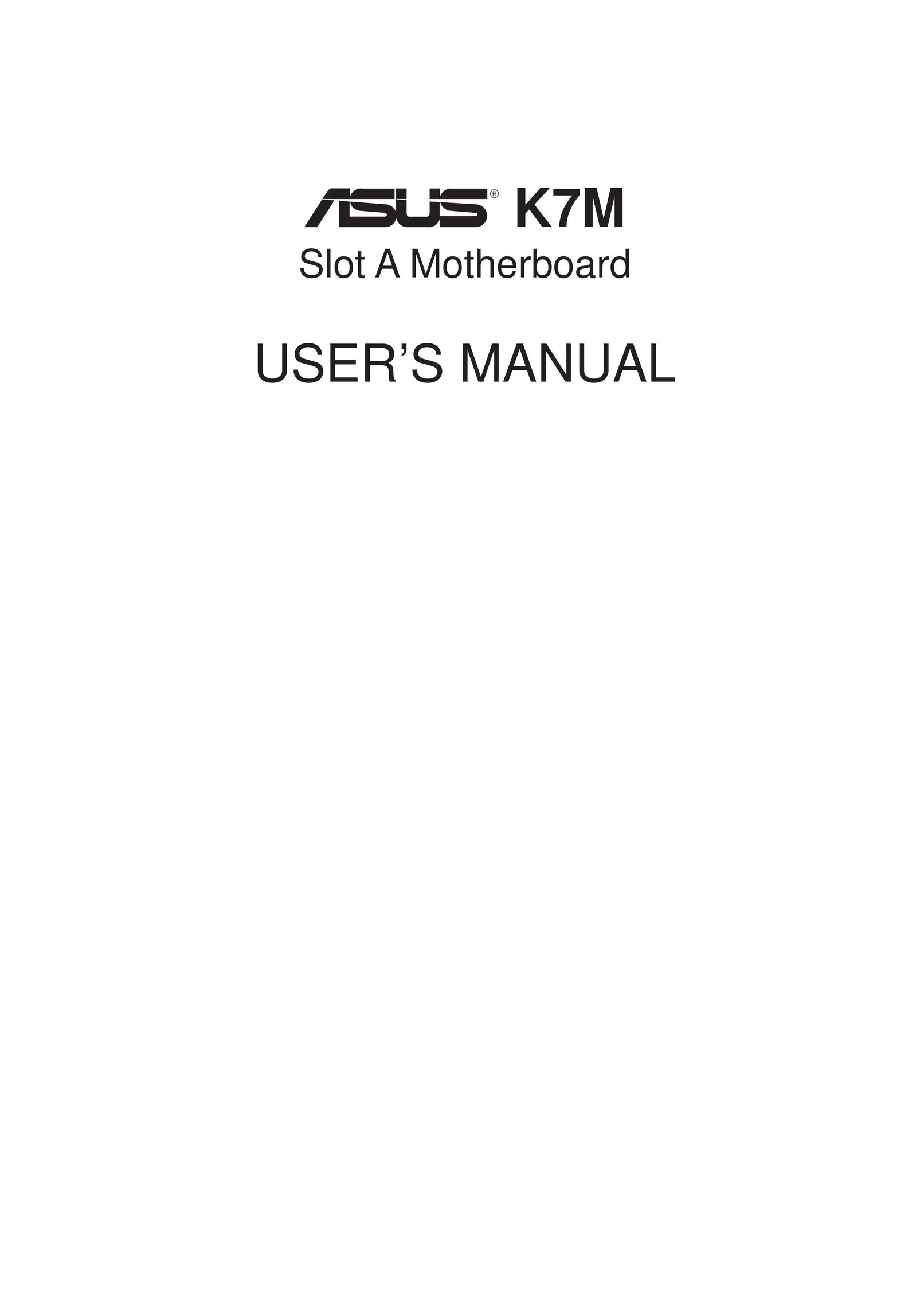 Asus K7M Network Card User Manual