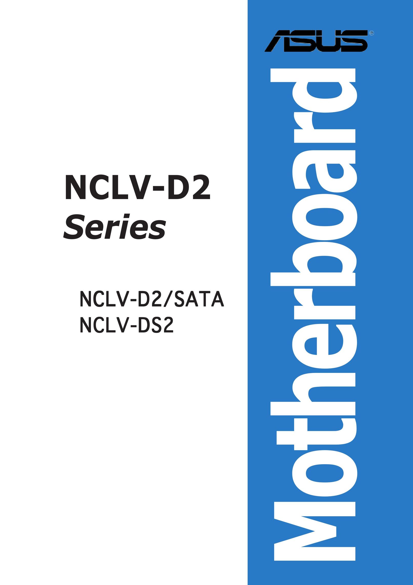 Asus NCLV-D2 Series Network Card User Manual