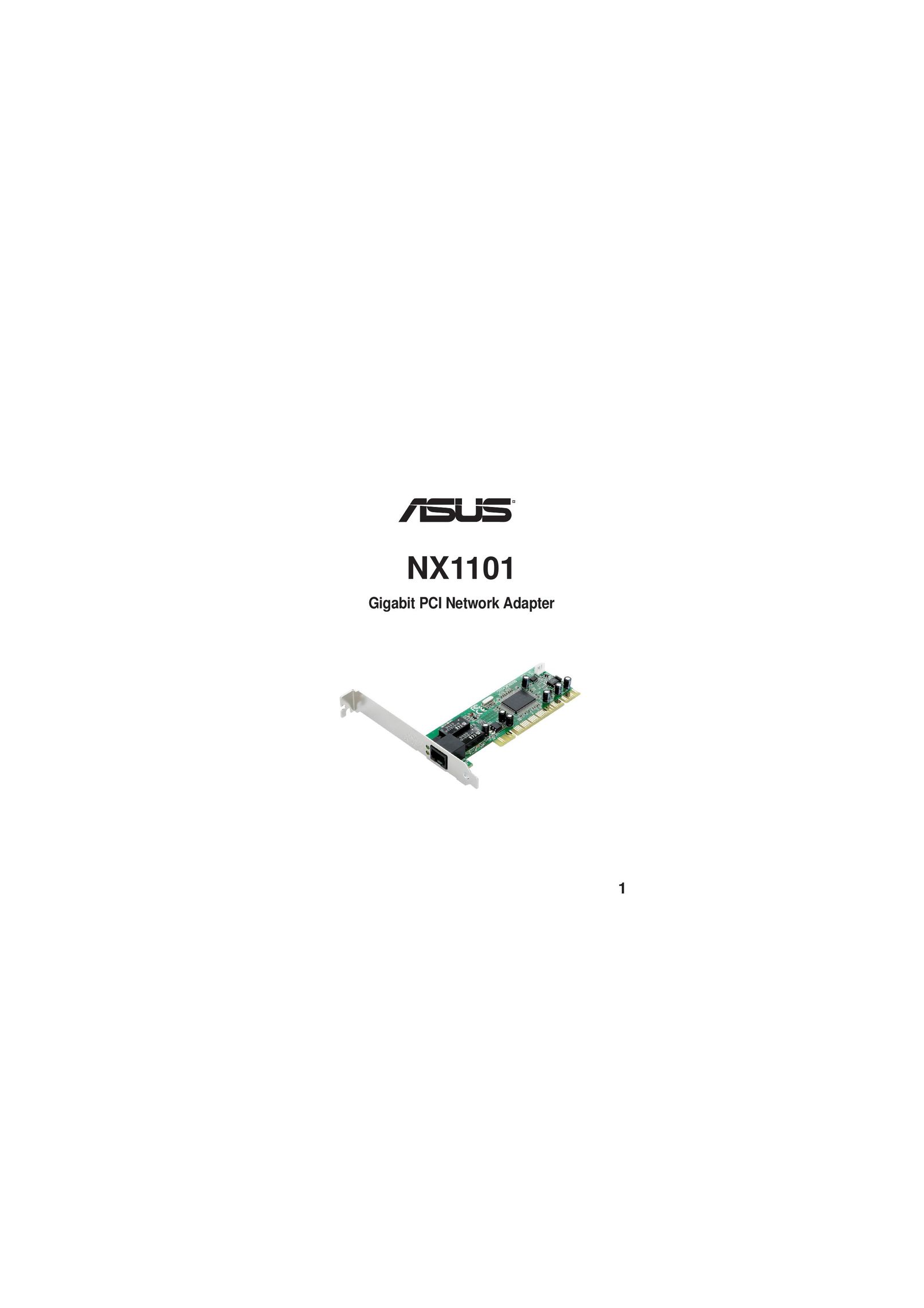 Asus NX1101 Network Card User Manual